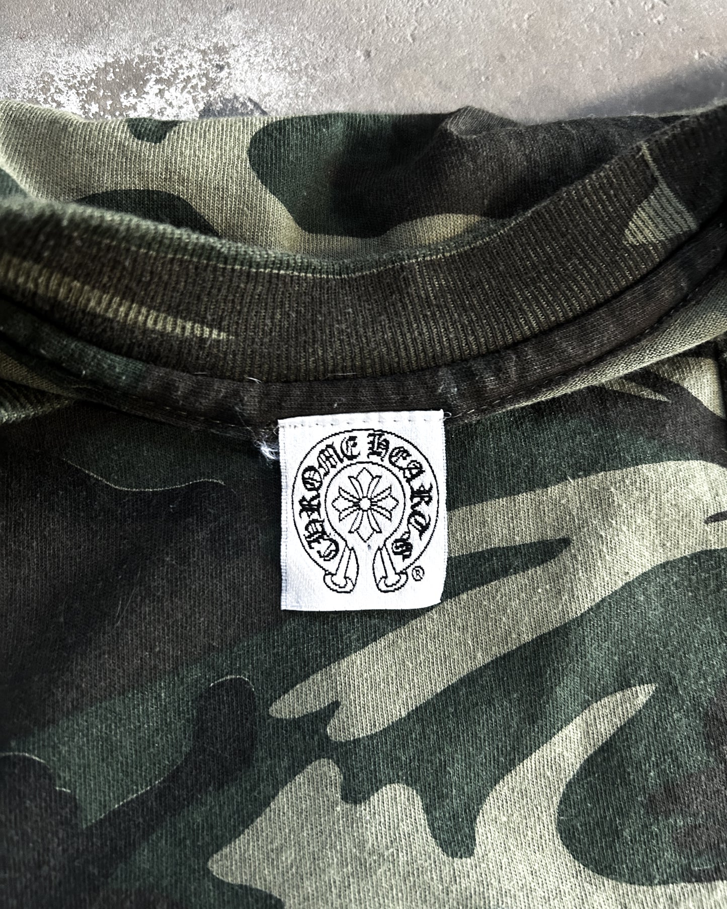 VINTAGE CAMO ‘F#CK YOU’ T-SHIRT