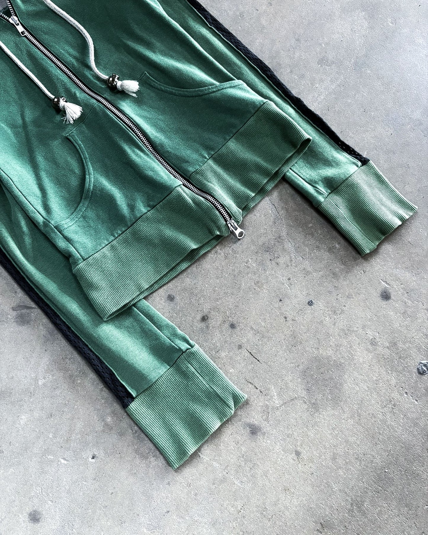 LGB Green Boxer Zip Up Hoodie