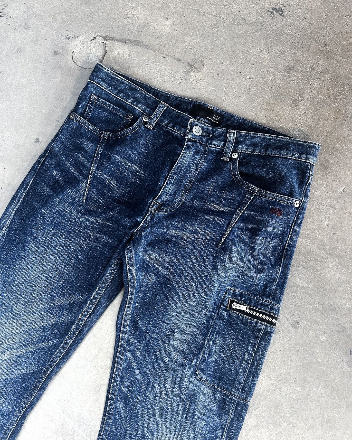 S/S12 ‘UU’ ZIP CARGO JEANS