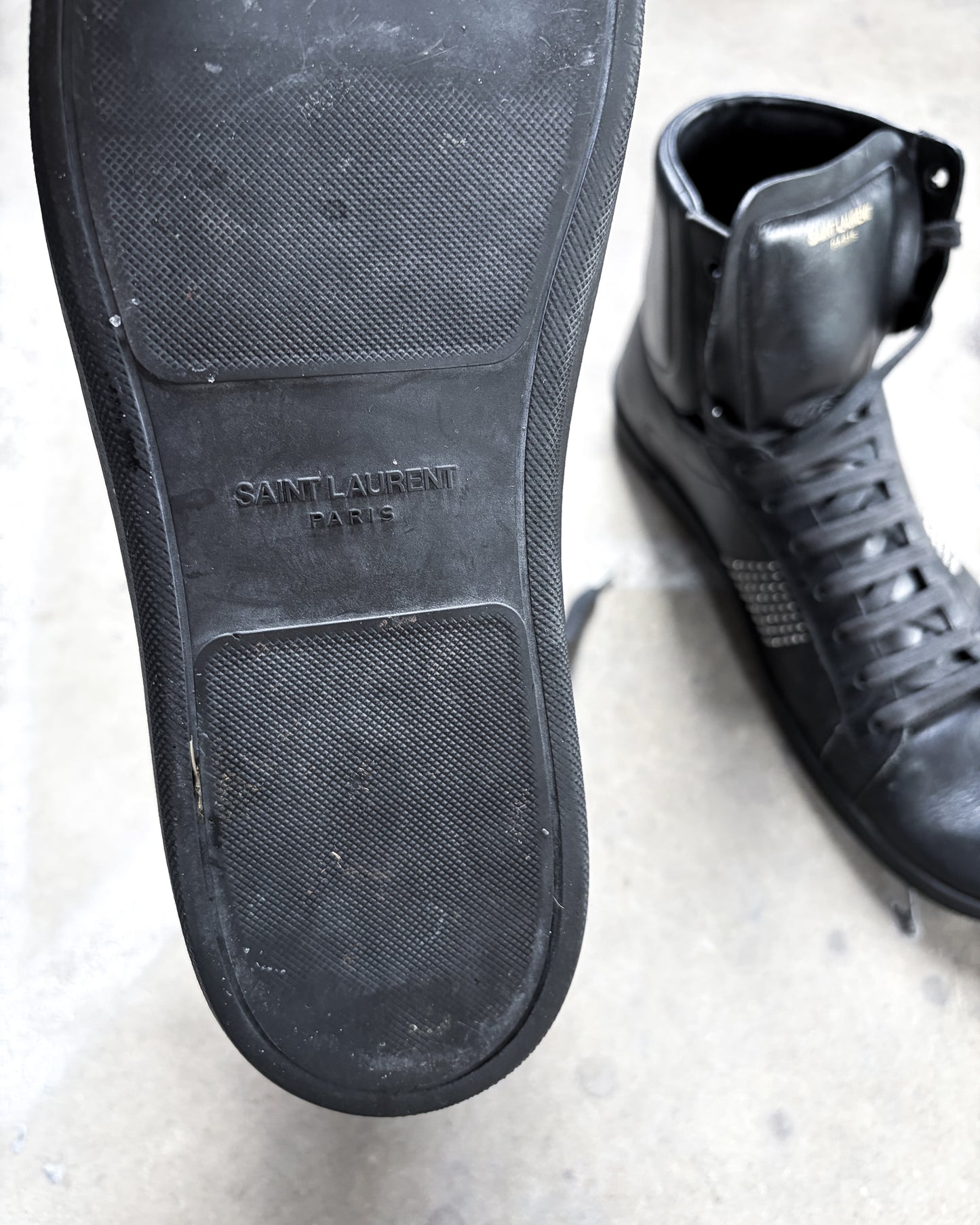 AW14 STUDDED SL/01 HIGH TOP