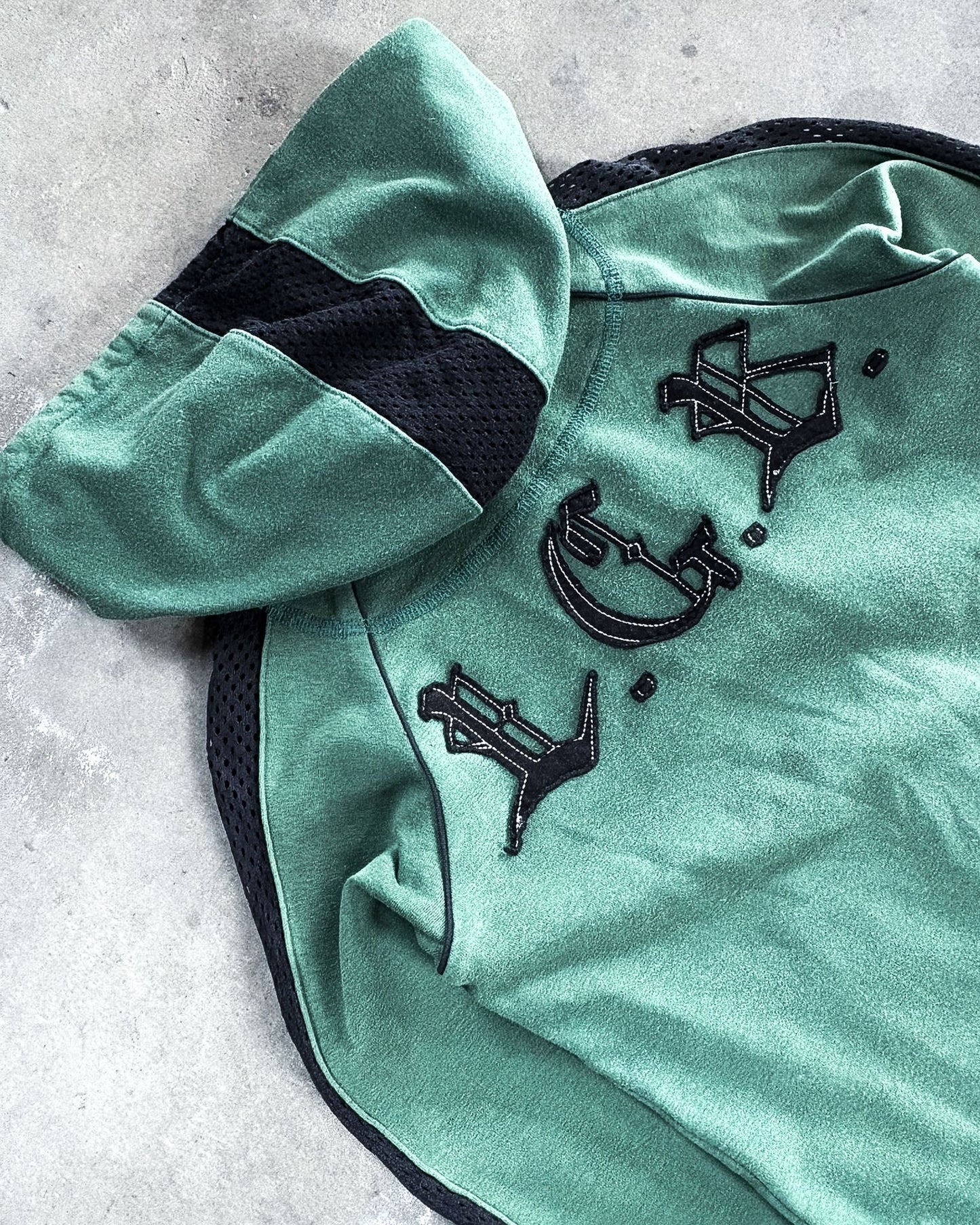 LGB Green Boxer Zip Up Hoodie