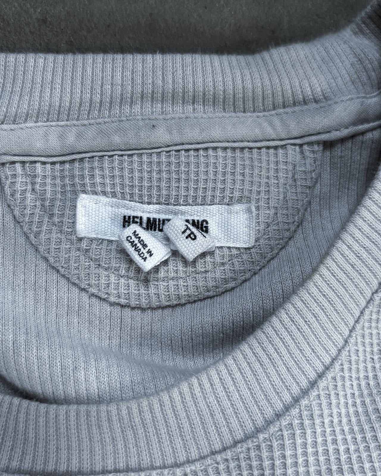 HELMUT WAFFLE KNIT LONGSLEEVE