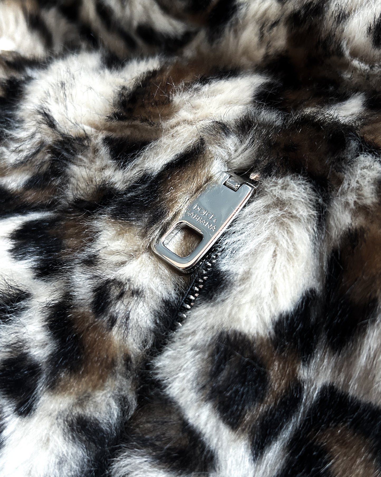 F/W17 LEOPARD PLUSH BACKPACK