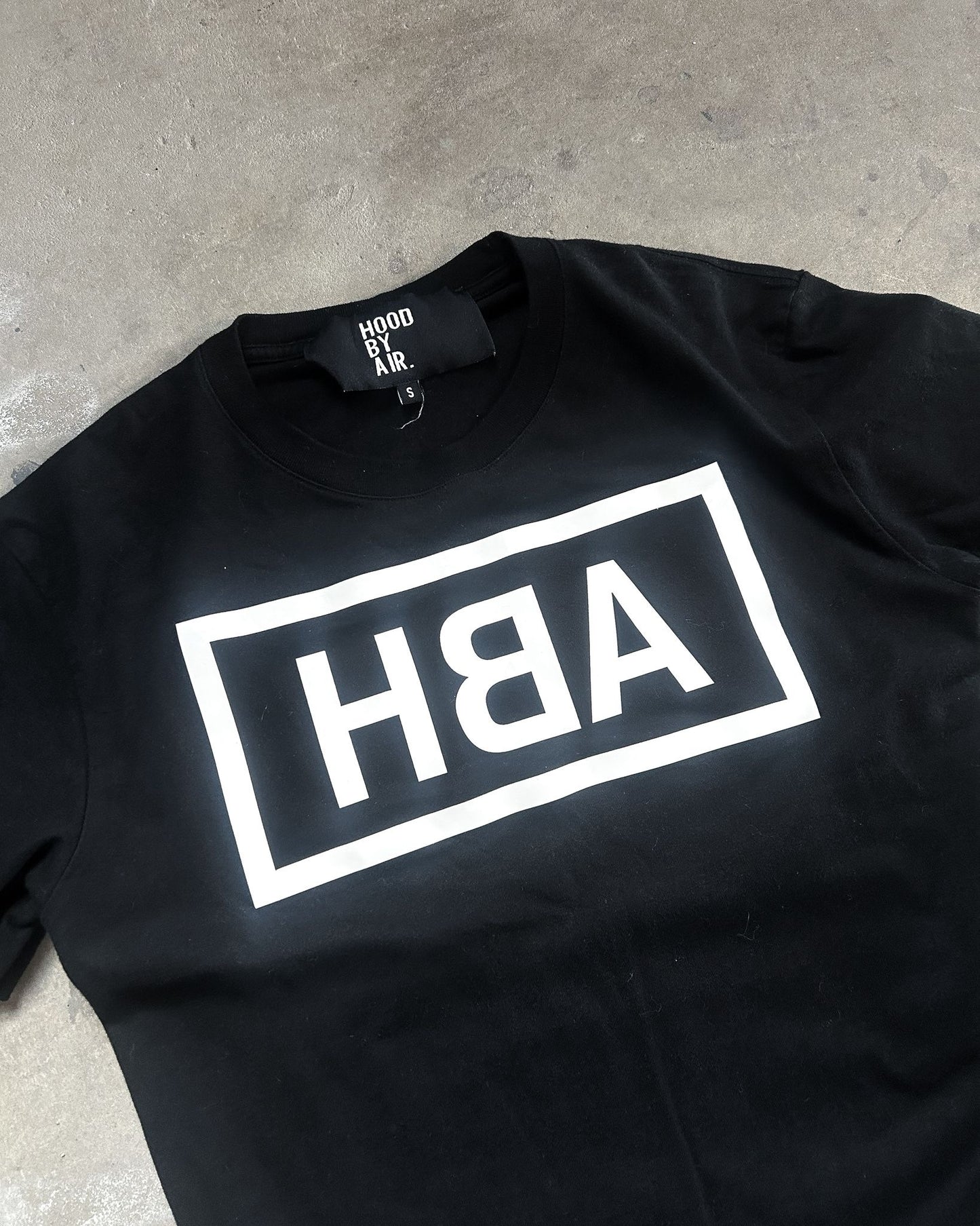 HBA REVERSE B BOX LOGO TEE