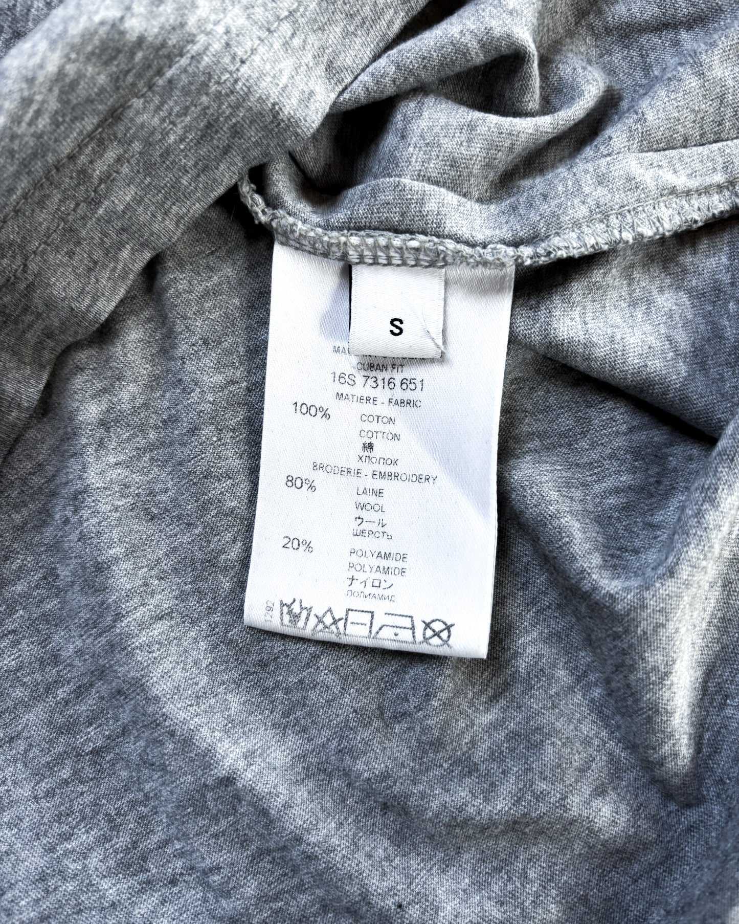 SS16 GREY ROTTWEILER TSHIRT