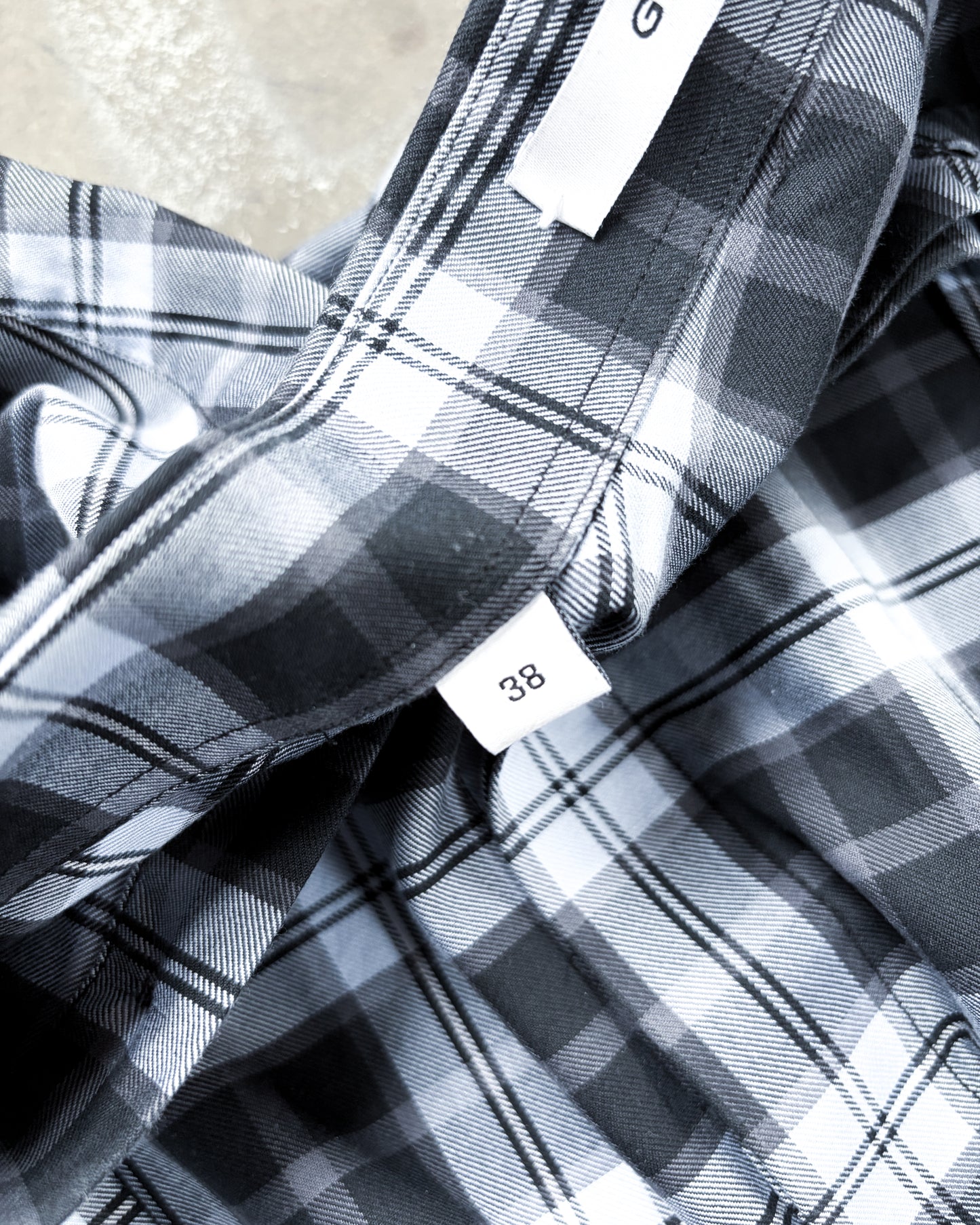 S/S15 BLUE STAR CHECKED SHIRT