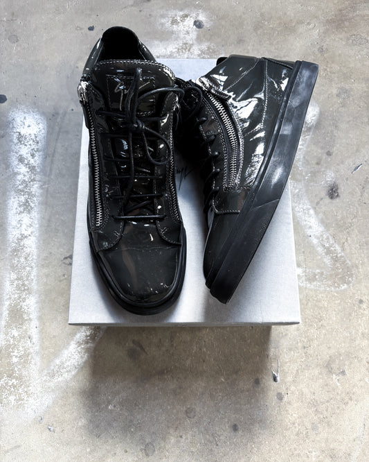 PATENT LEATHER KRISS HIGH TOPS