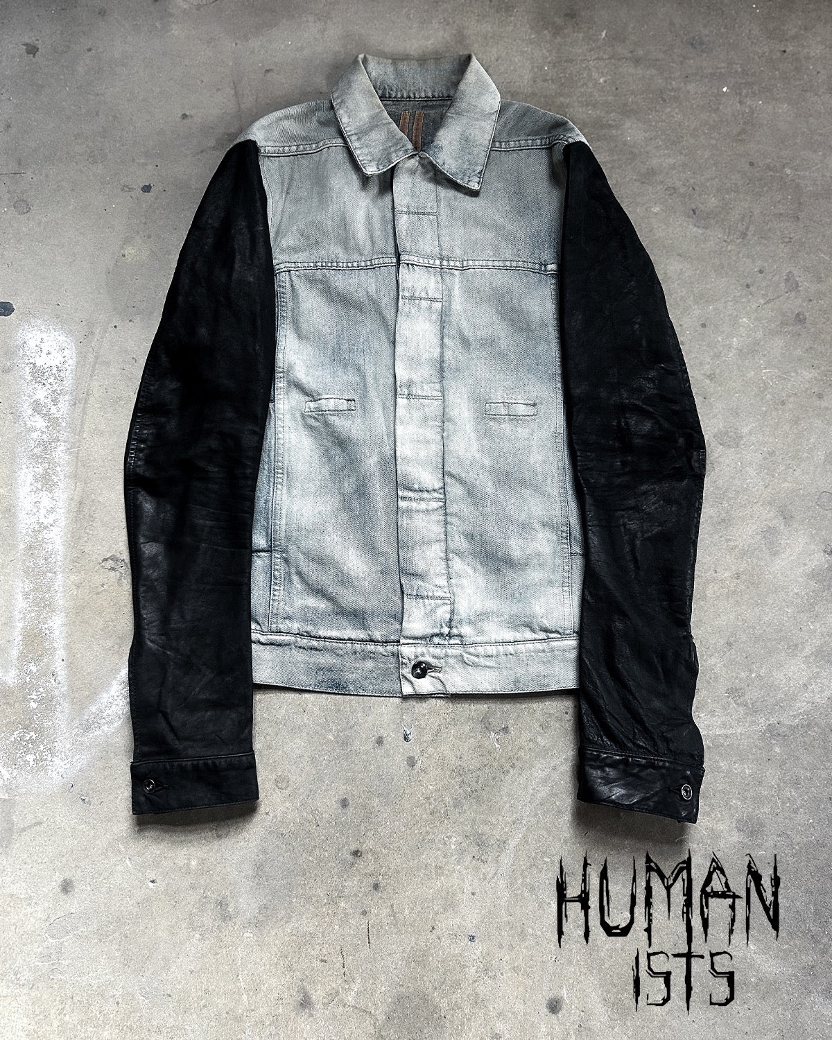 S/S12 CALFSKIN MINERAL WORKER JACKET