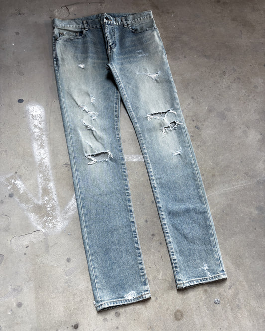S/S17 BLUE CRASH DENIM