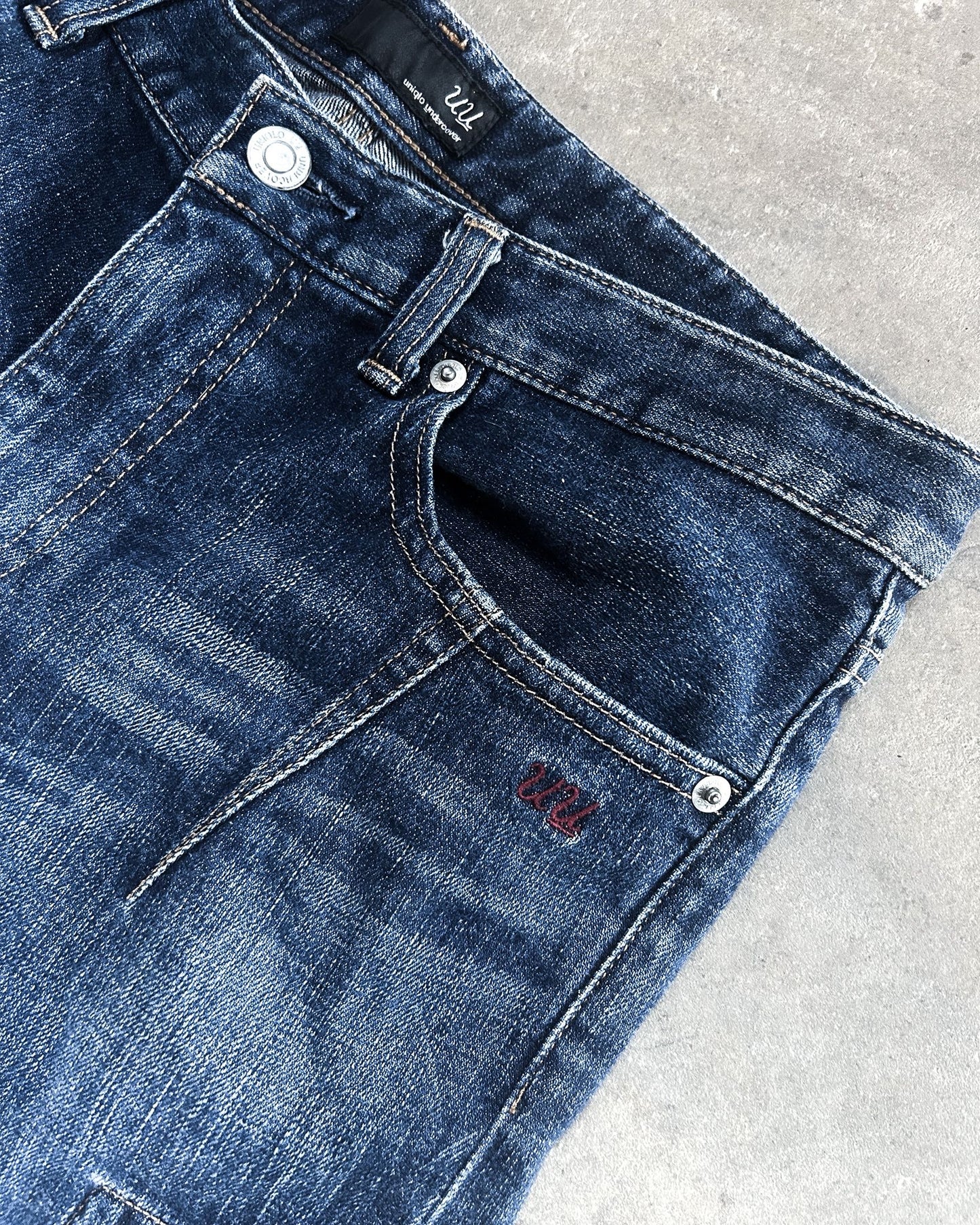 S/S12 ‘UU’ ZIP CARGO JEANS