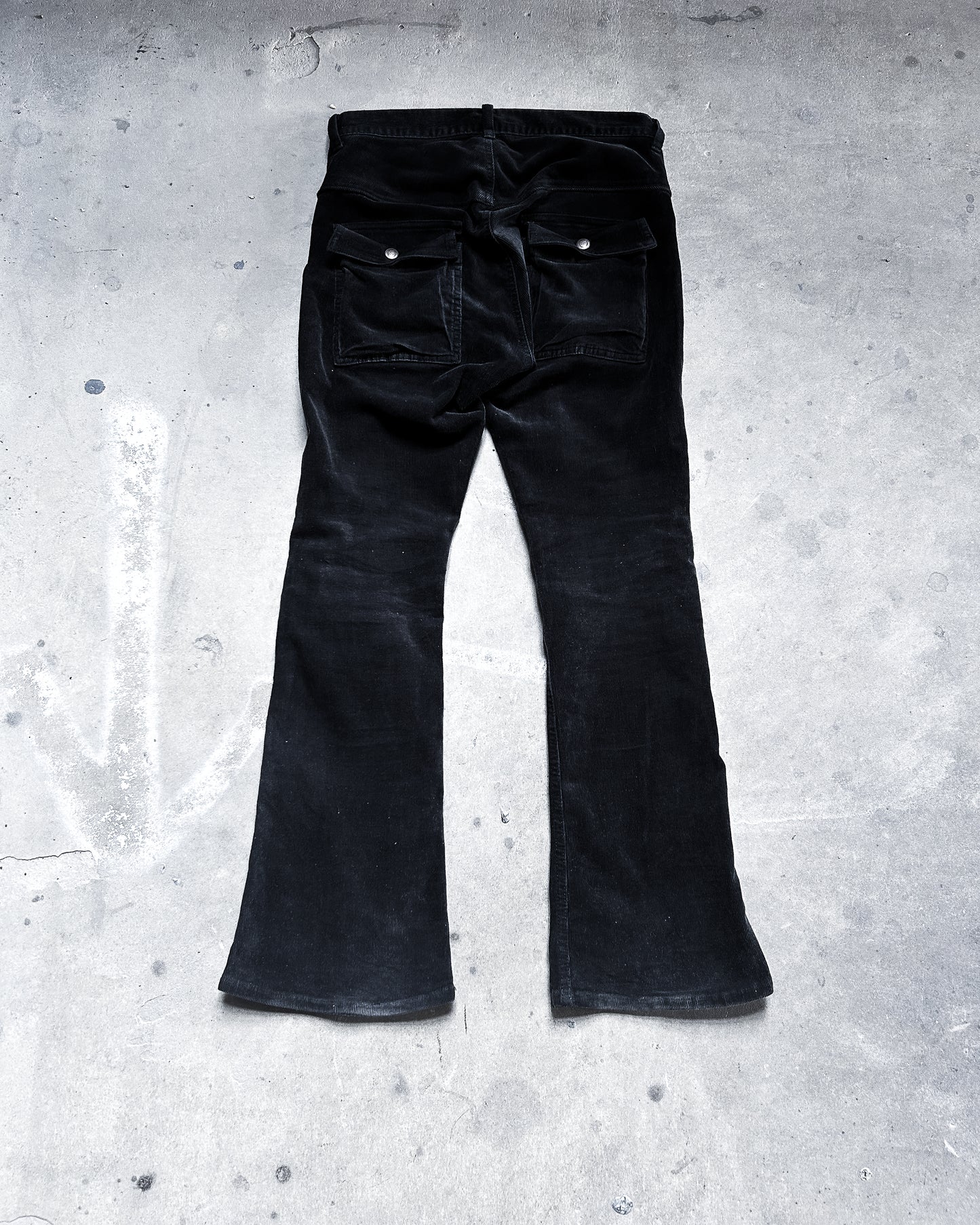 S/S04 LANGUID FLARED DENIM