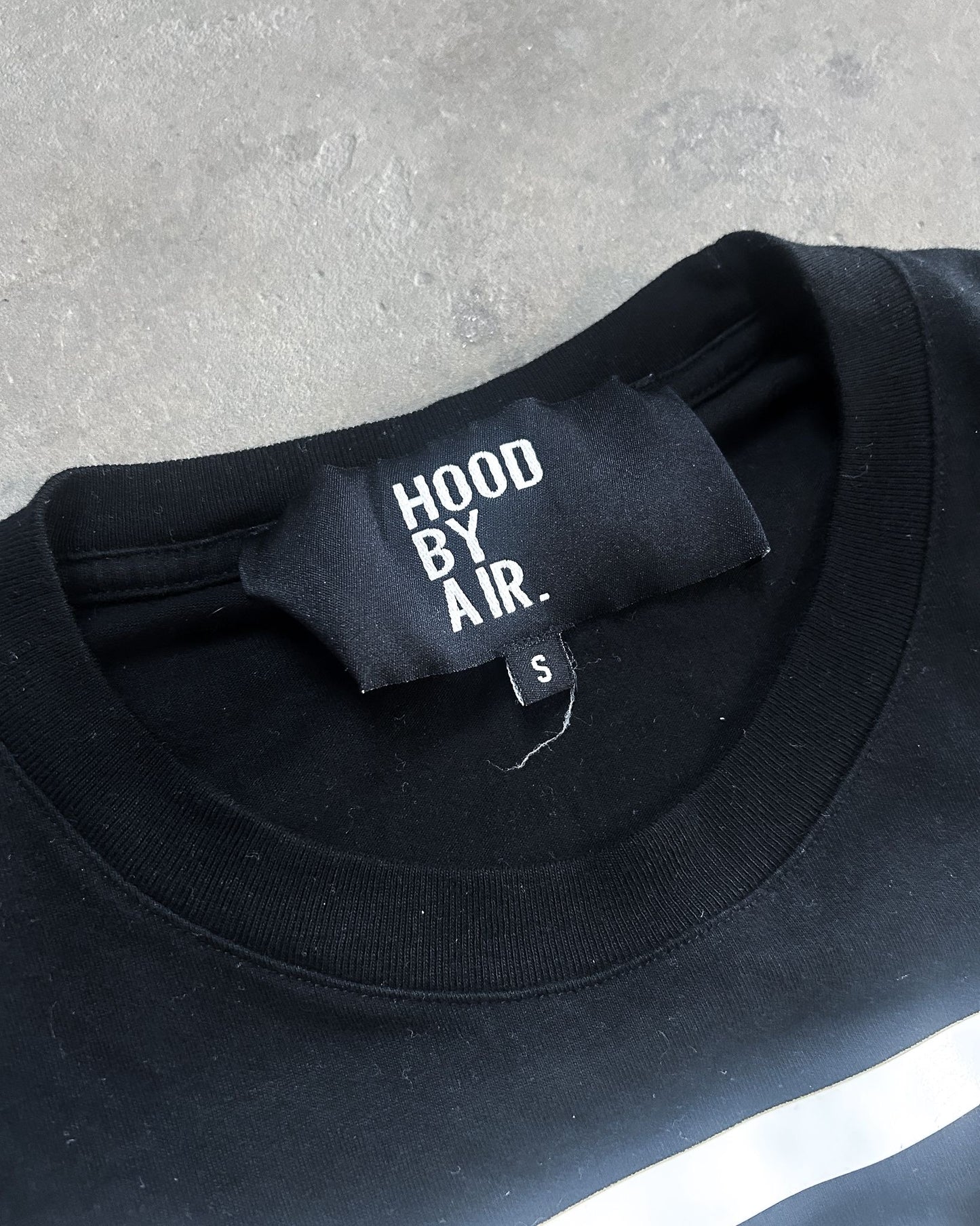 HBA REVERSE B BOX LOGO TEE