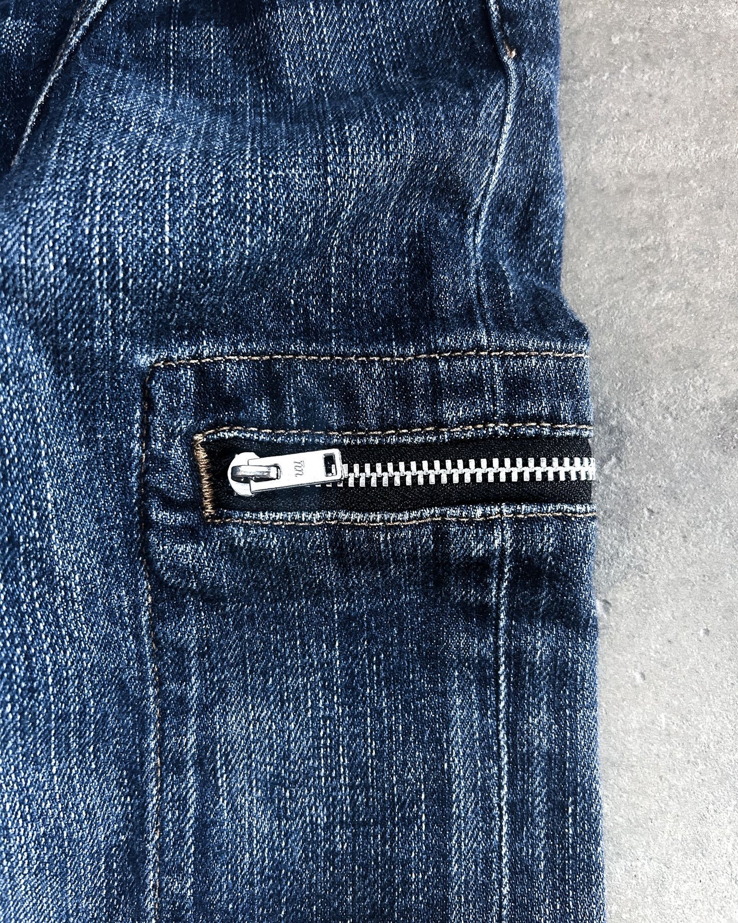 S/S12 ‘UU’ ZIP CARGO JEANS