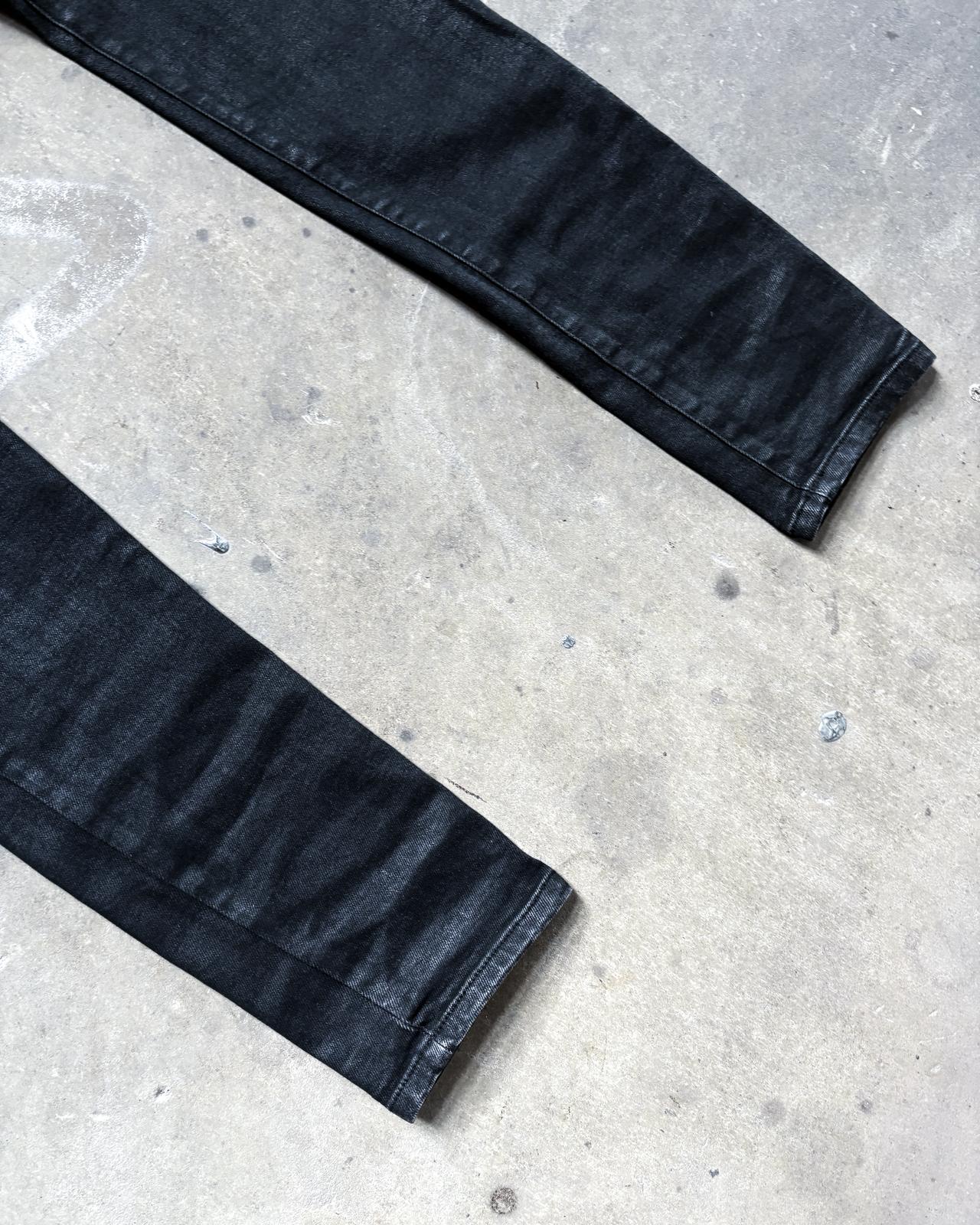 BALMAIN WAXED BIKER