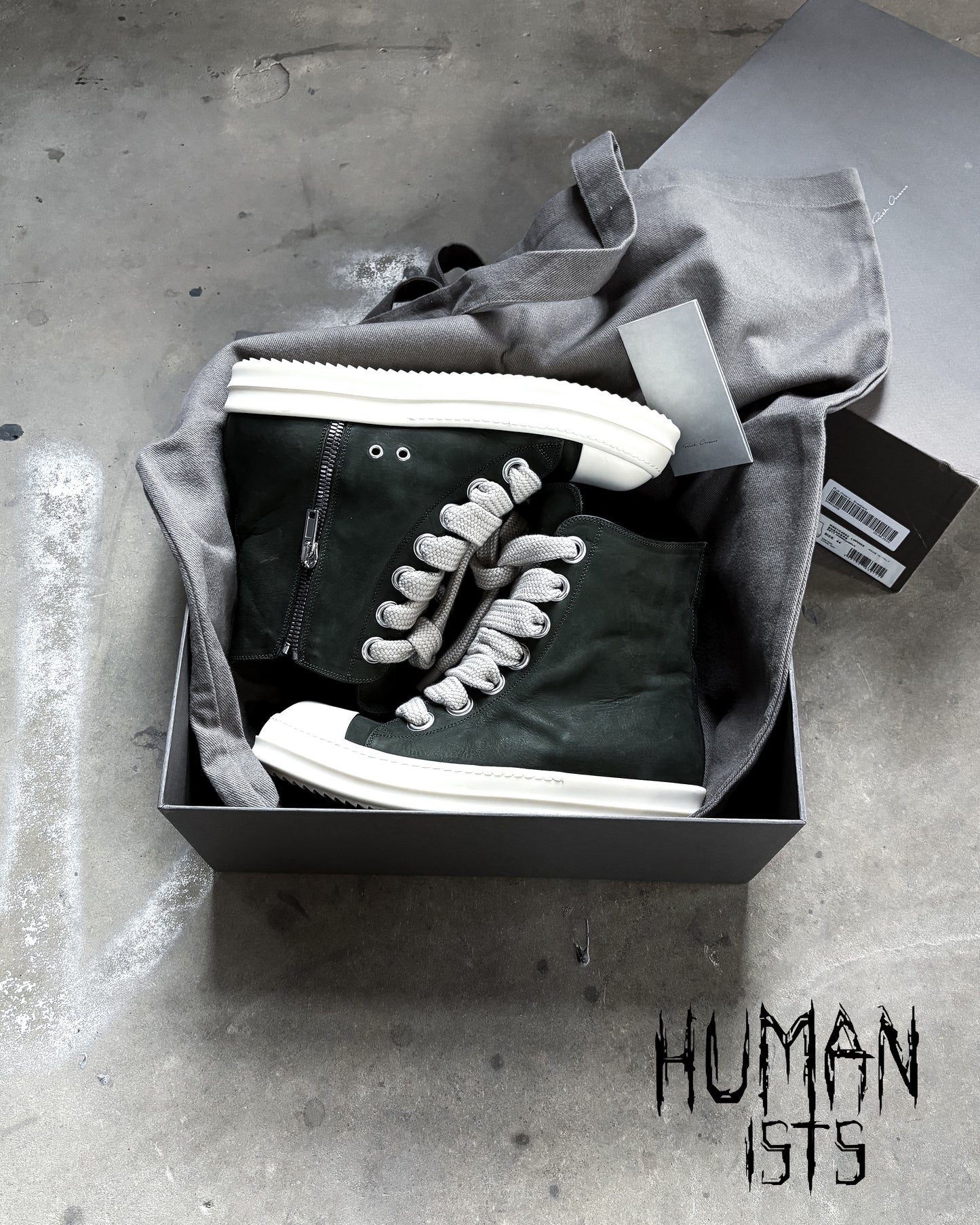 S/S23 MOSS JUMBO LACE HIGH RAMONES