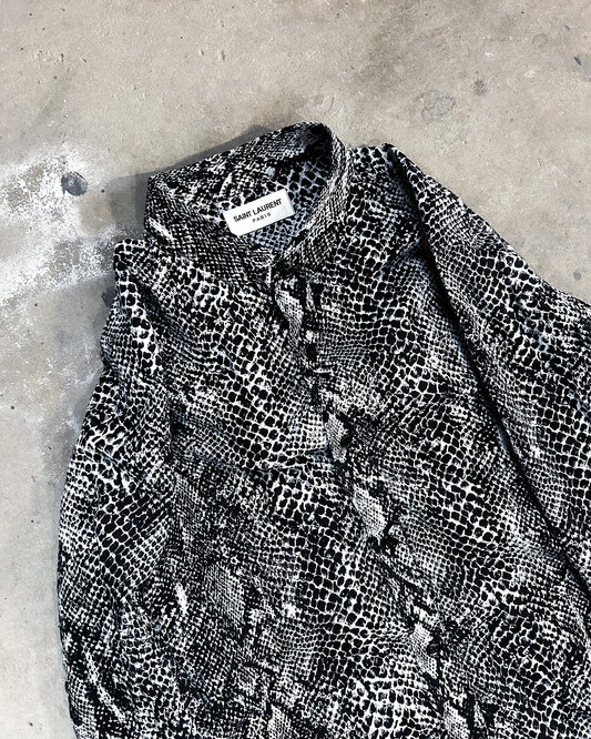 A/W13 HEDI SLIMANE PYTHON SHIRT
