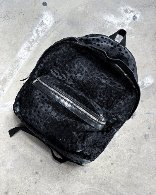 S/S16 PONYHAIR STAR BACKPACK