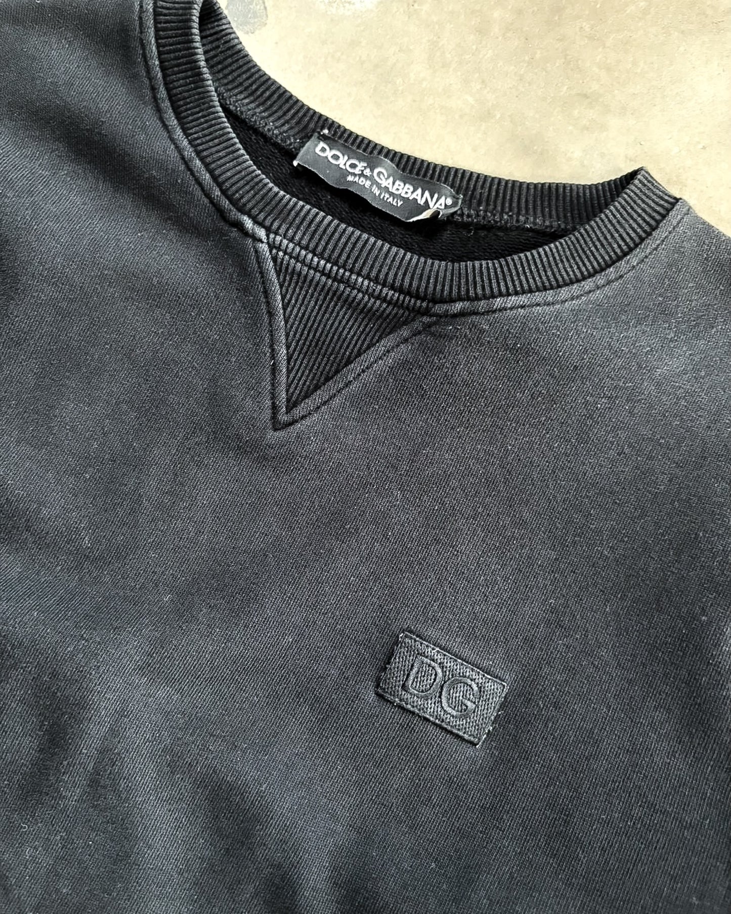 F/W16 D&G BADGE SWEATER