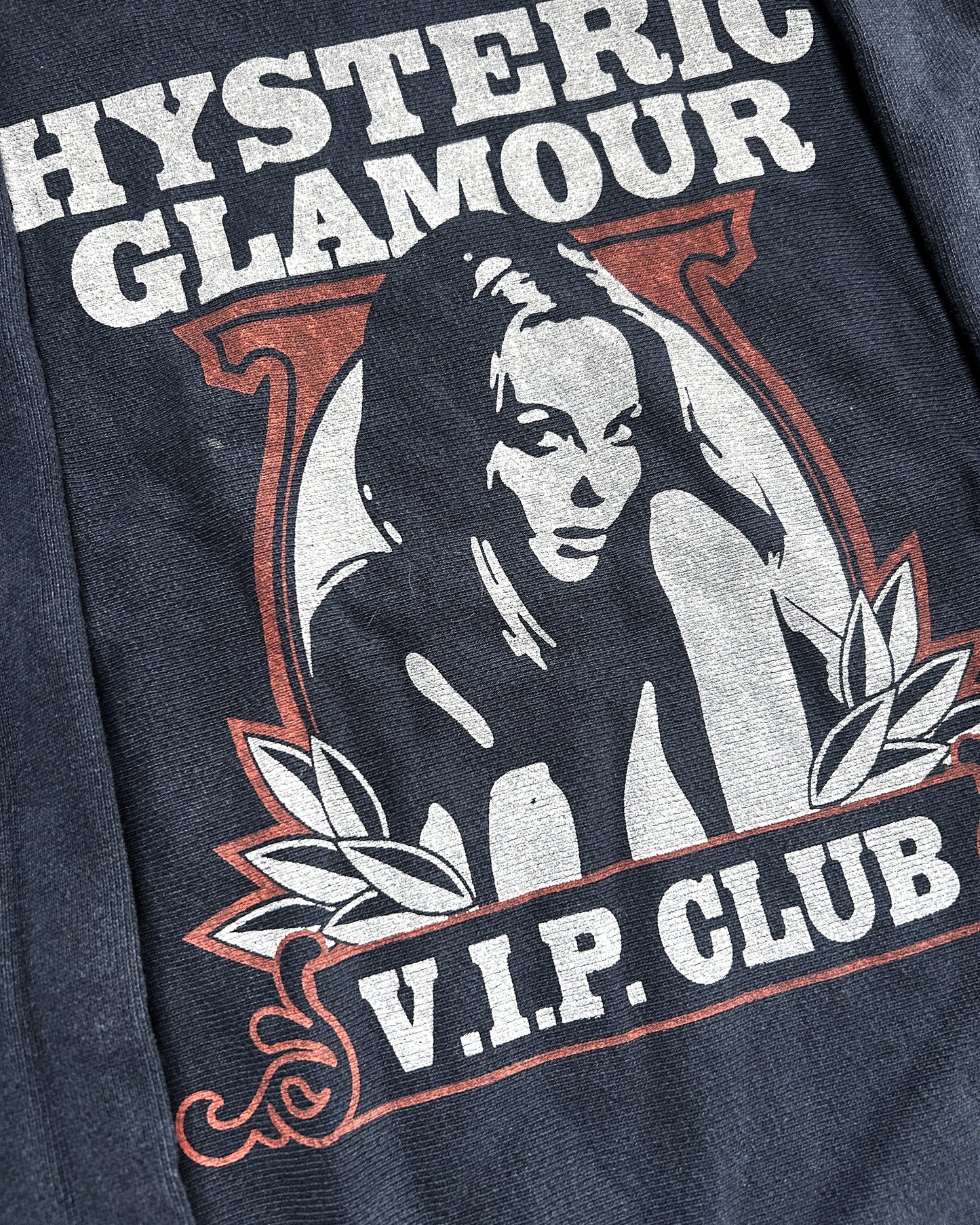 VIP CLUB DISTRESSED SWEATER