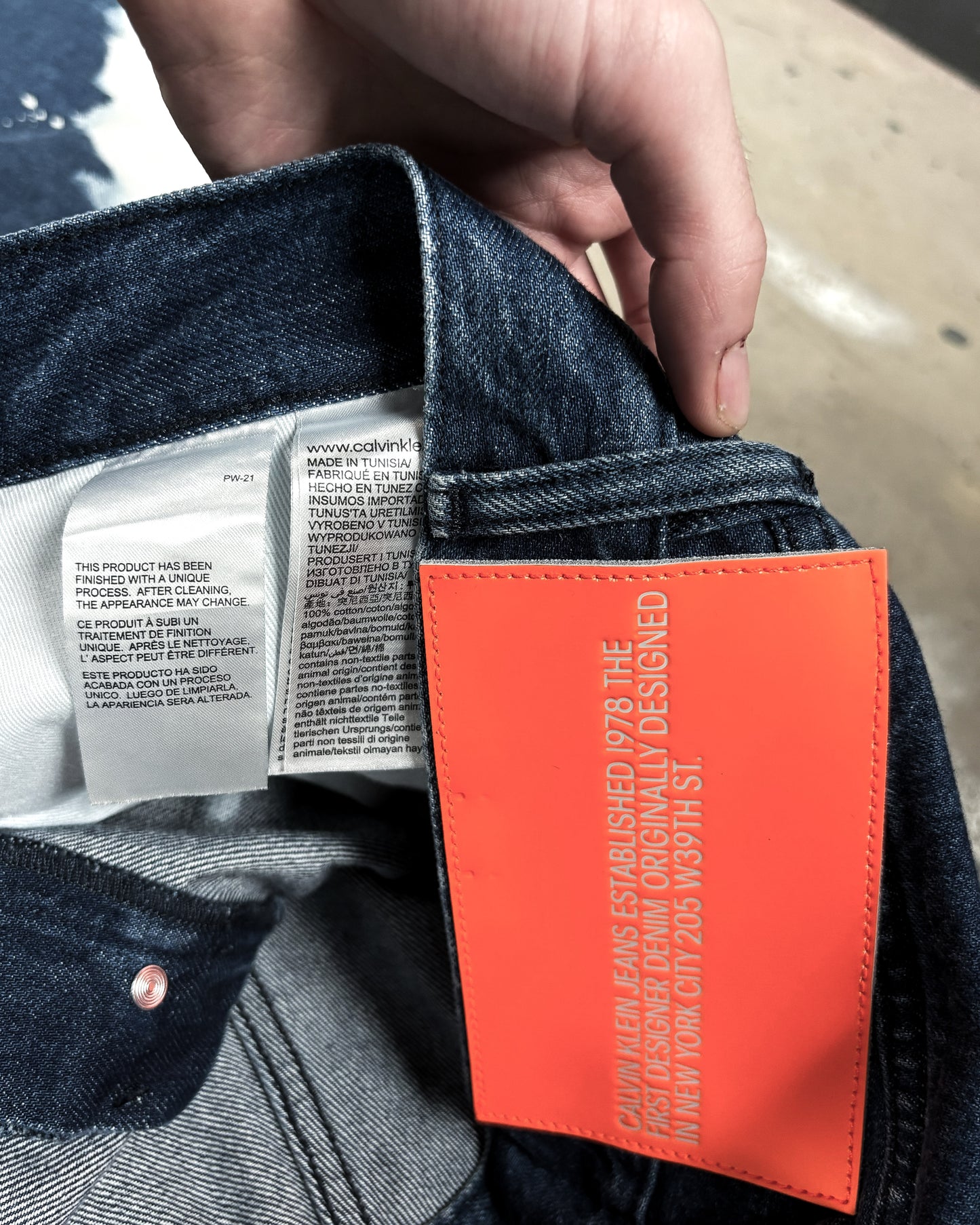 205W39NYC BLEACHED DENIM