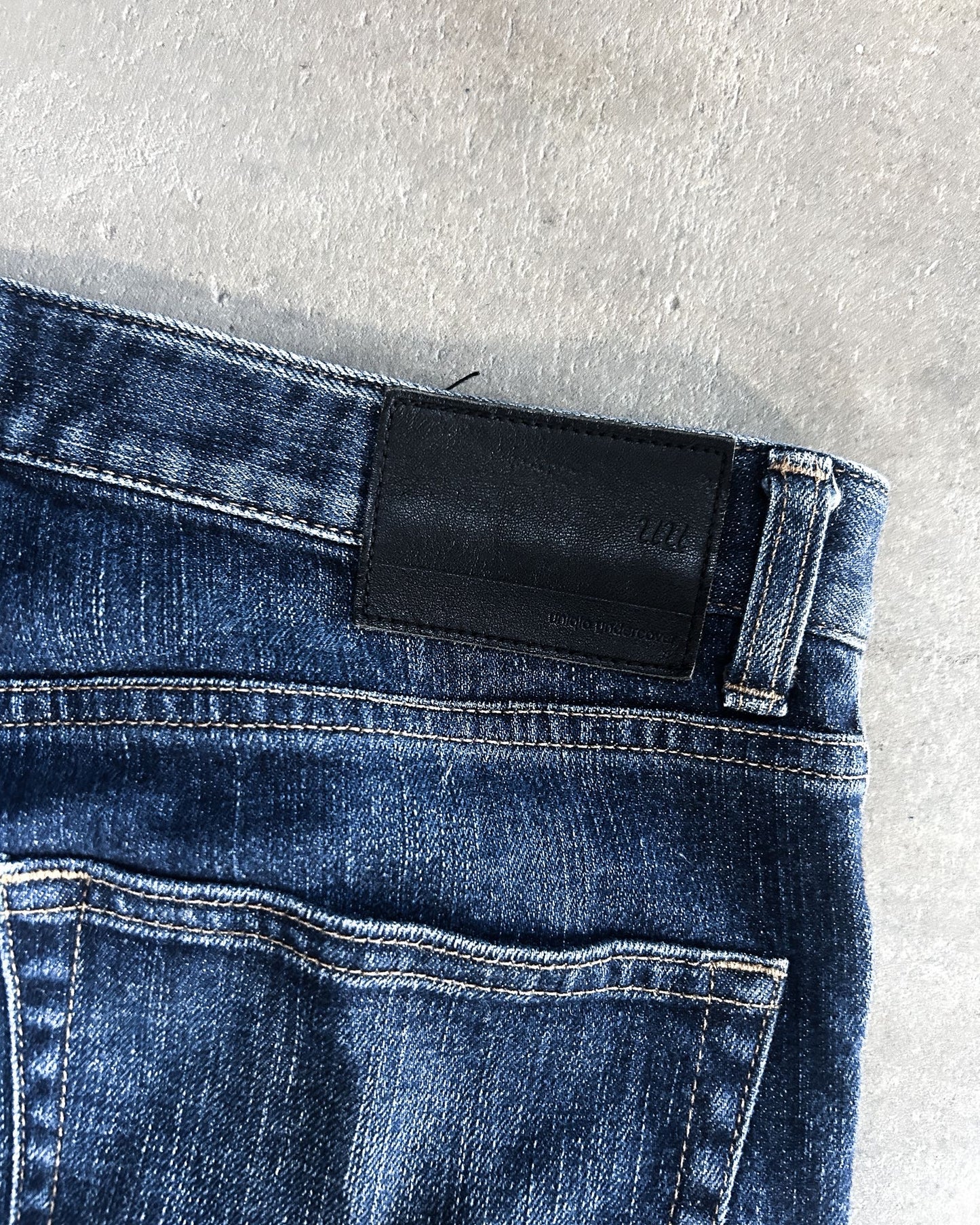 S/S12 ‘UU’ ZIP CARGO JEANS