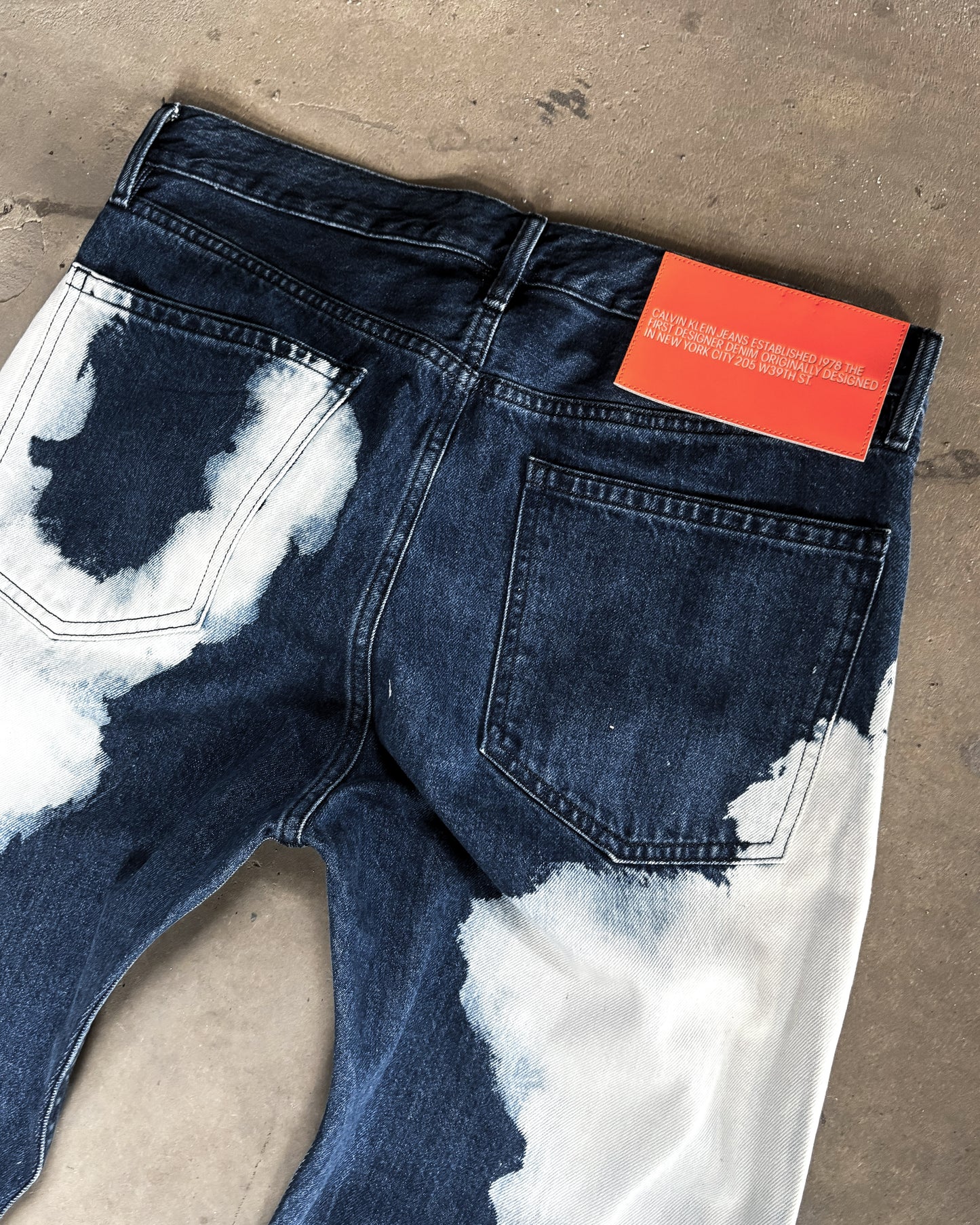 205W39NYC BLEACHED DENIM