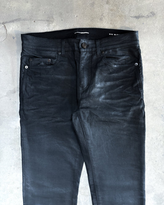 F/W18 WAXED BLACK DO2 DENIM