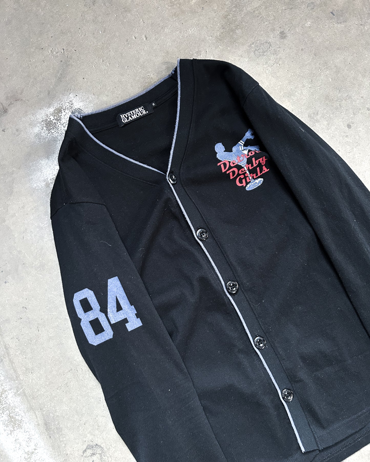 DETROIT DERBY GIRLS CARDIGAN