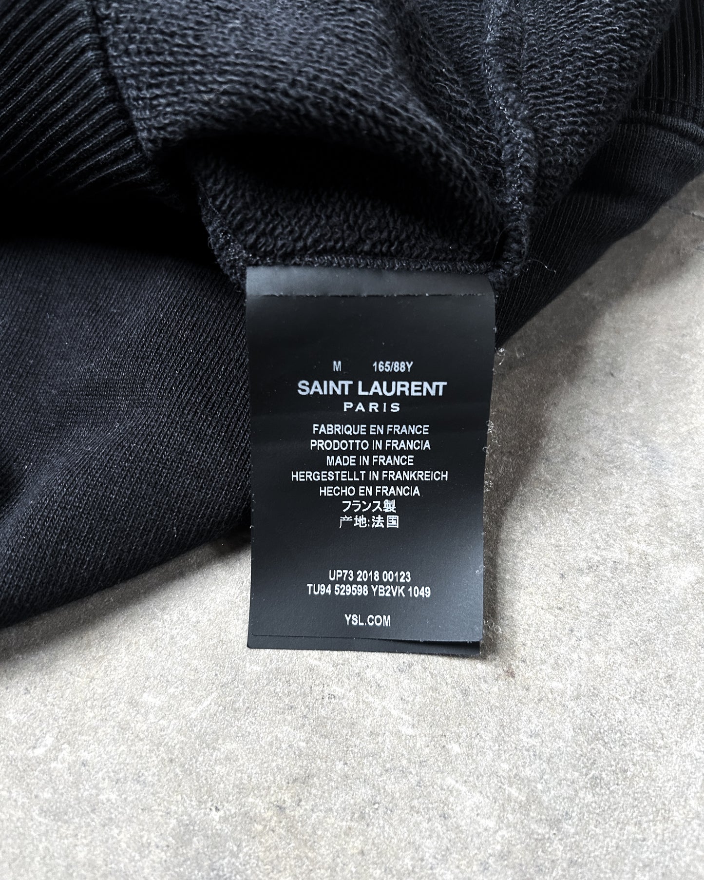 SAINT LAURENT ‘1971’ HOODIE