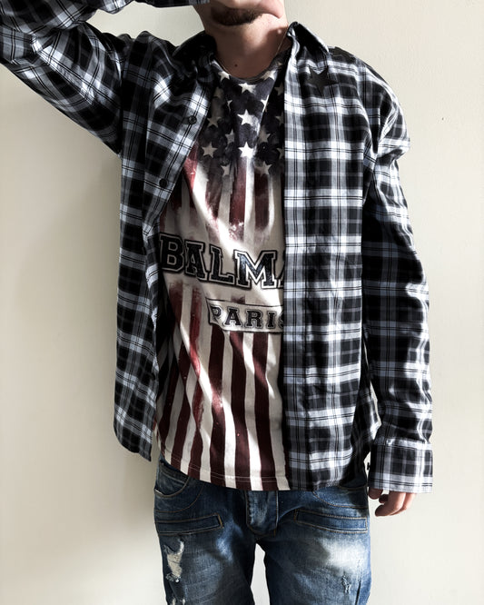 S/S18 DISTRESSED AMERICAN FLAG T-SHIRT