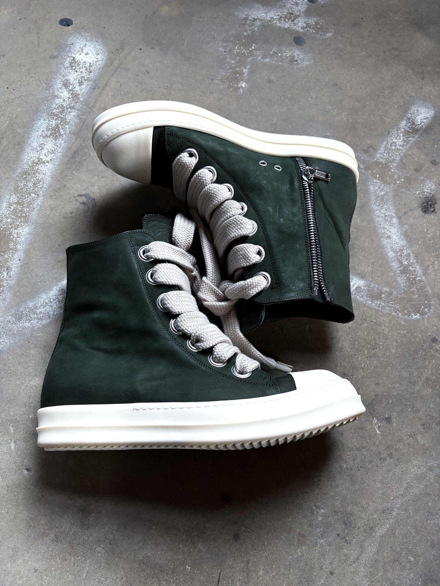 S/S23 MOSS JUMBO LACE HIGH RAMONES