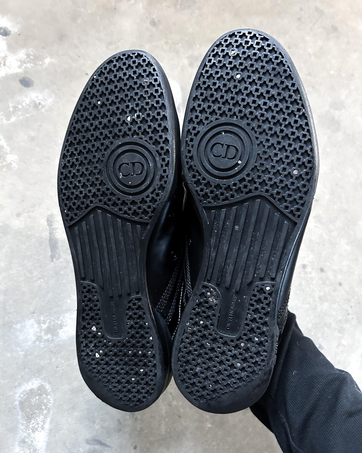 S/S09 LEATHER STRIP SNEAKERS