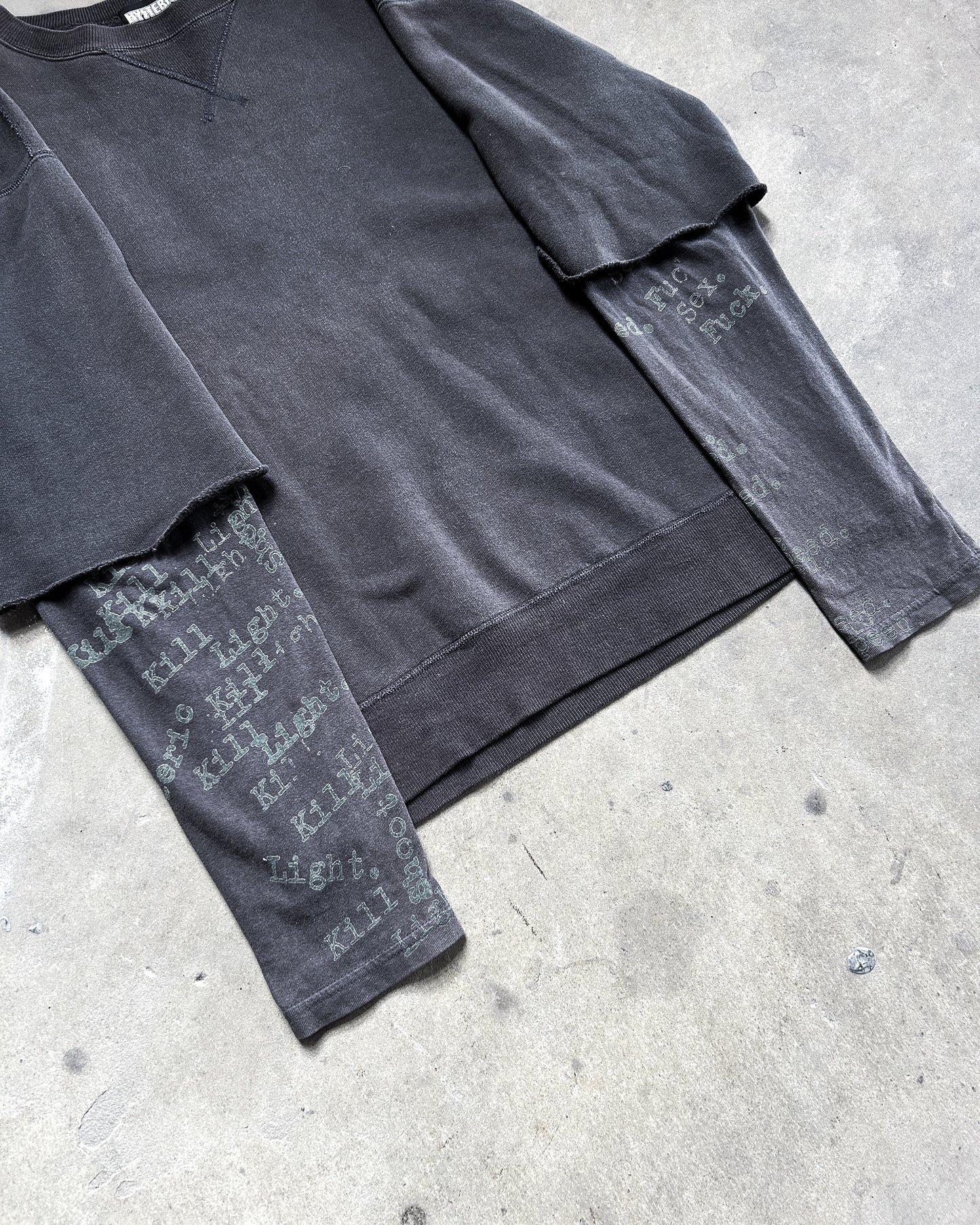 TYPEWRITER HAGI SWEATSHIRT