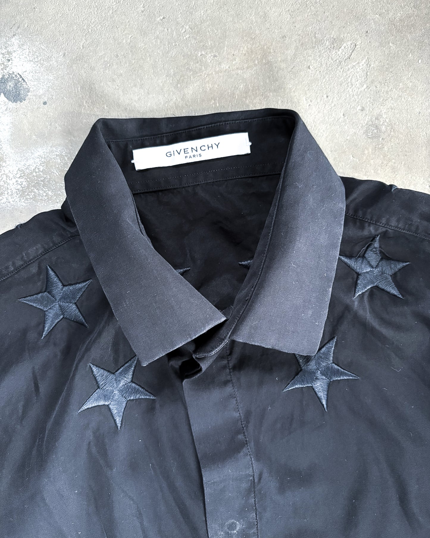 SS17 BLACKED OUT STAR SHIRT