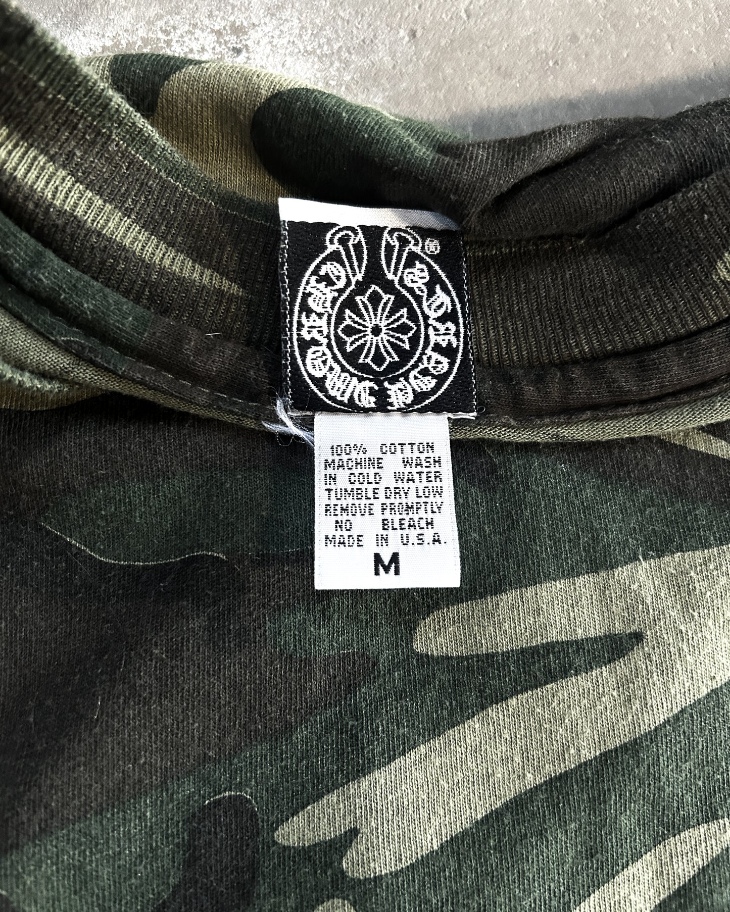 VINTAGE CAMO ‘F#CK YOU’ T-SHIRT