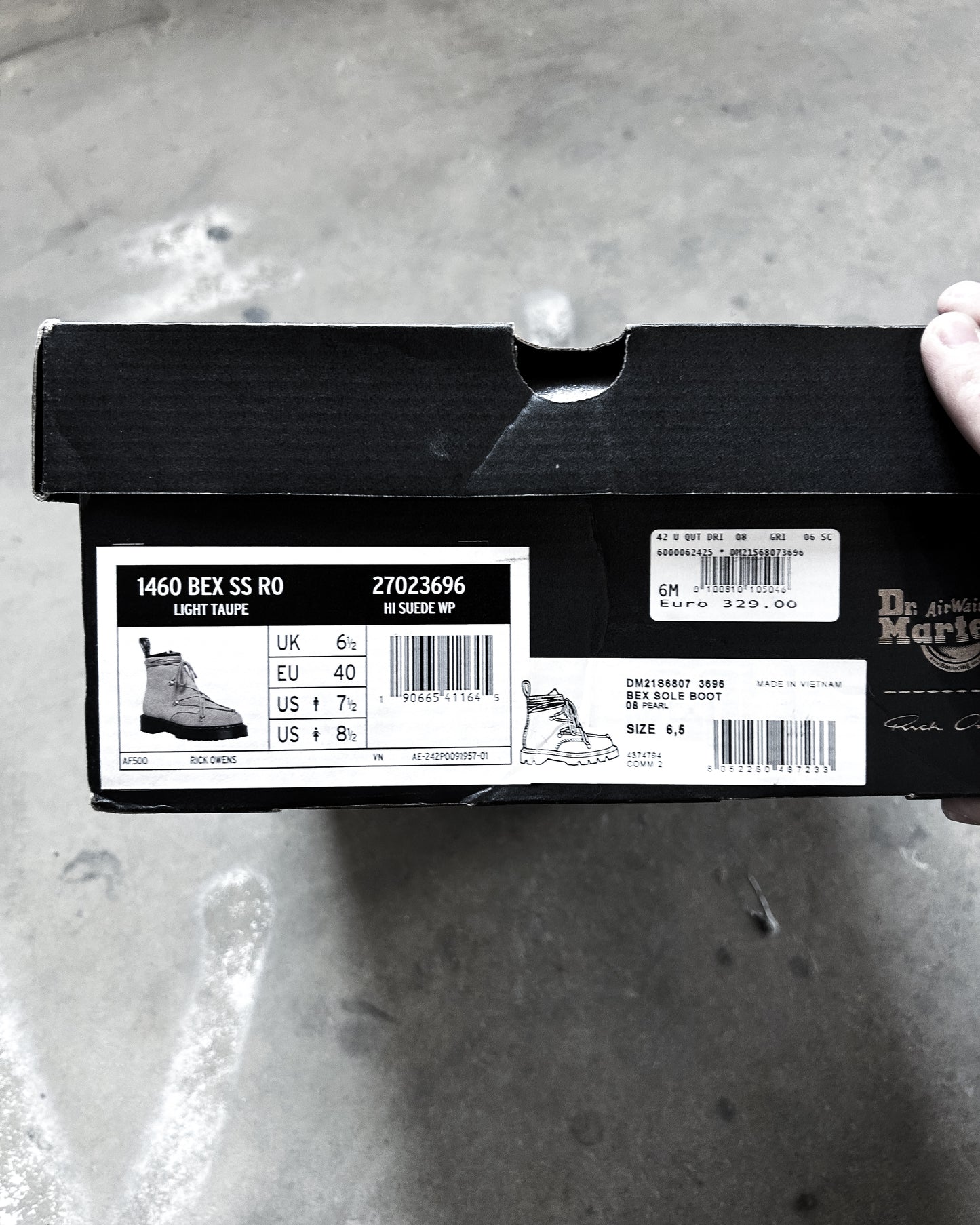 MEGALACE 1460 BEX SUEDE