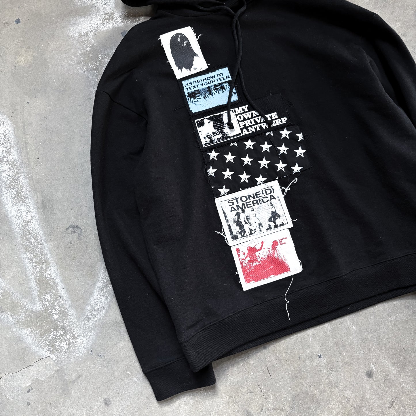 S/S20 PATCH HOODIE