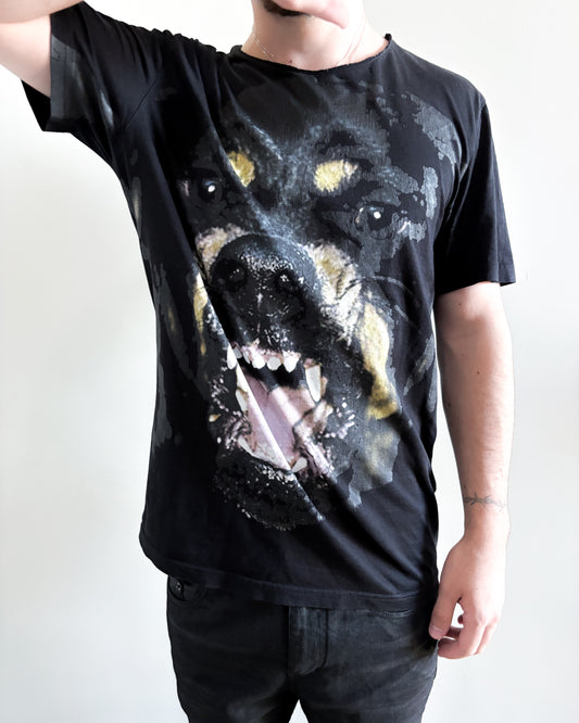 BLACK ROTTWEILER T-SHIRT