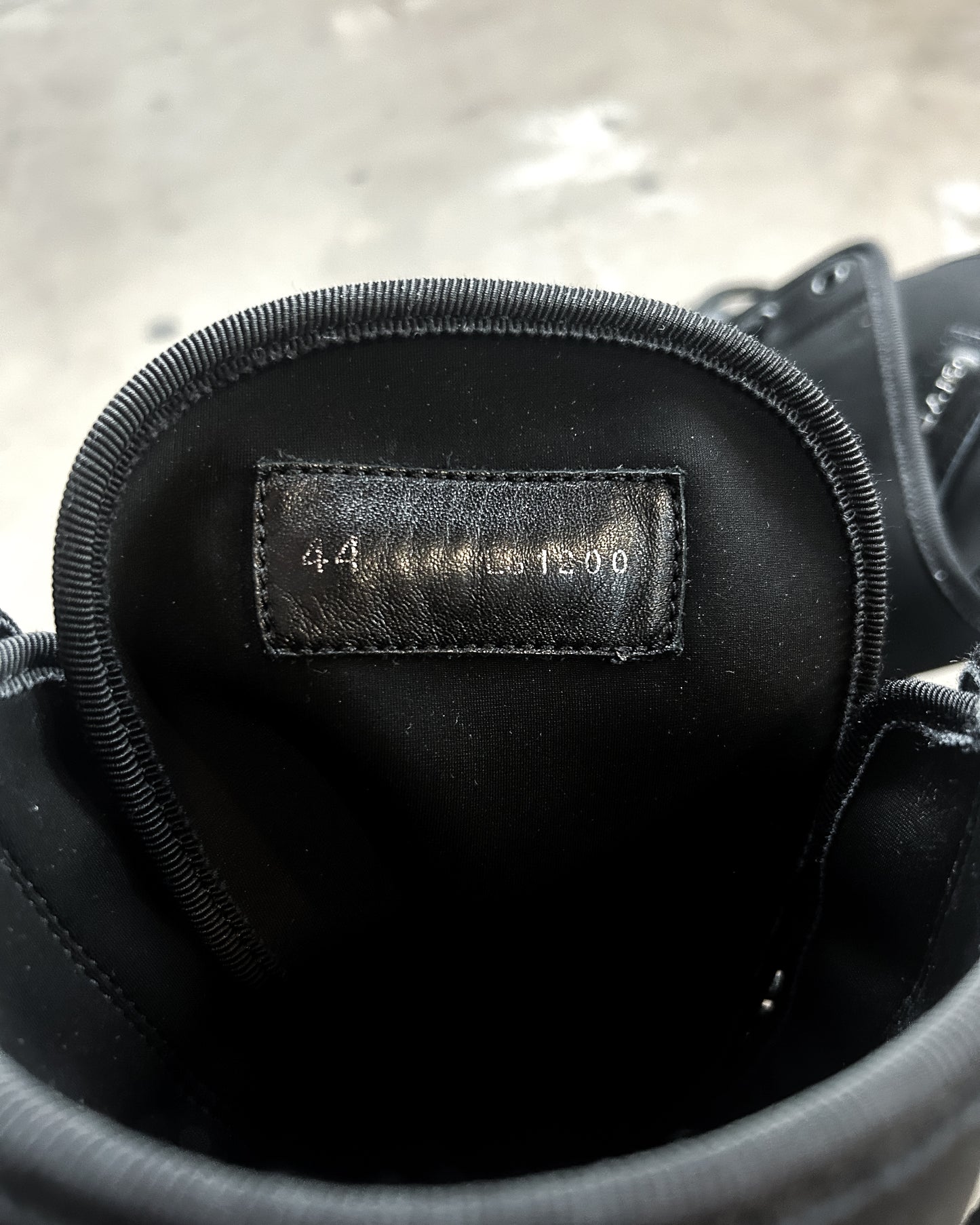 NYLON COMBAT BOOTS