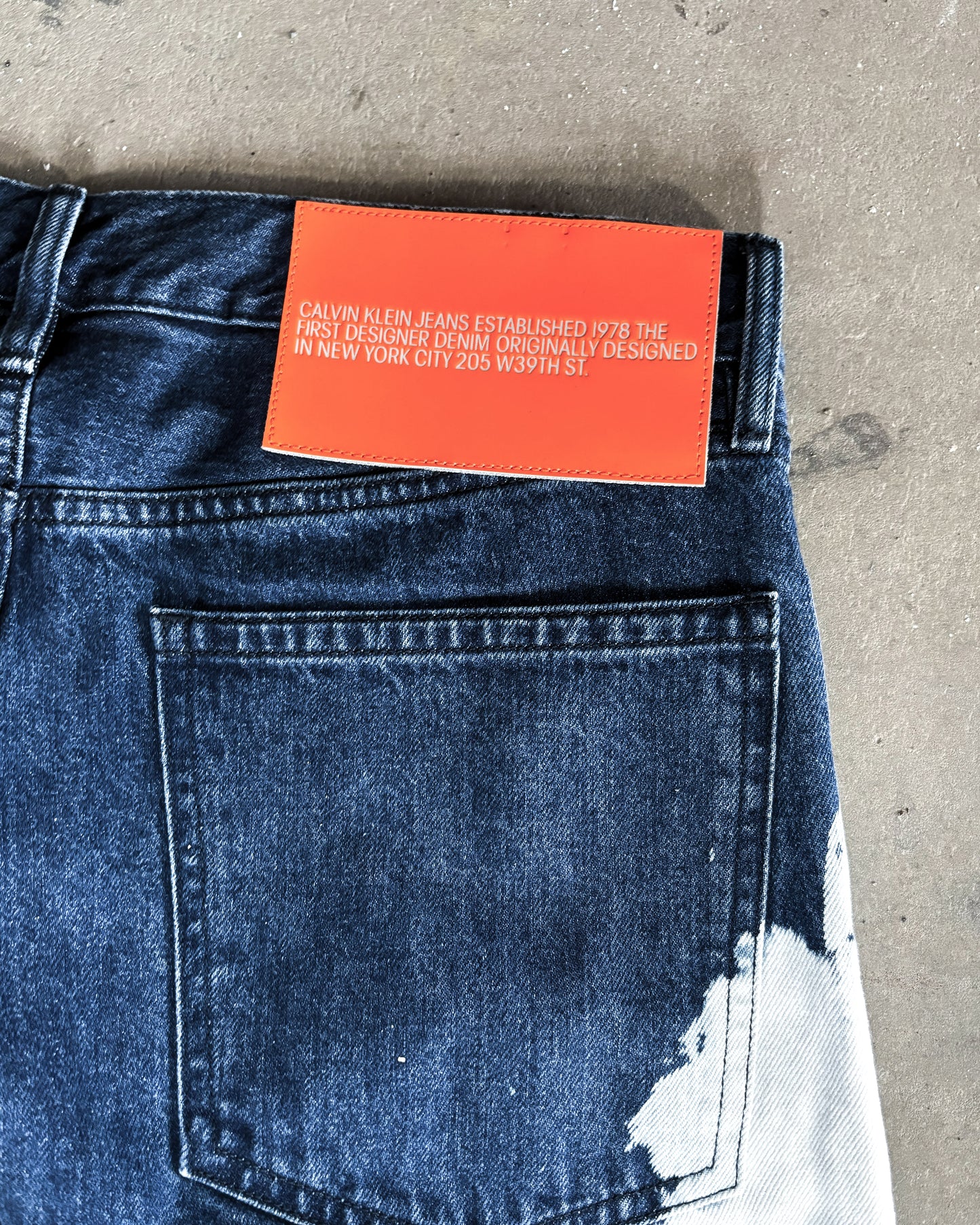 205W39NYC BLEACHED DENIM