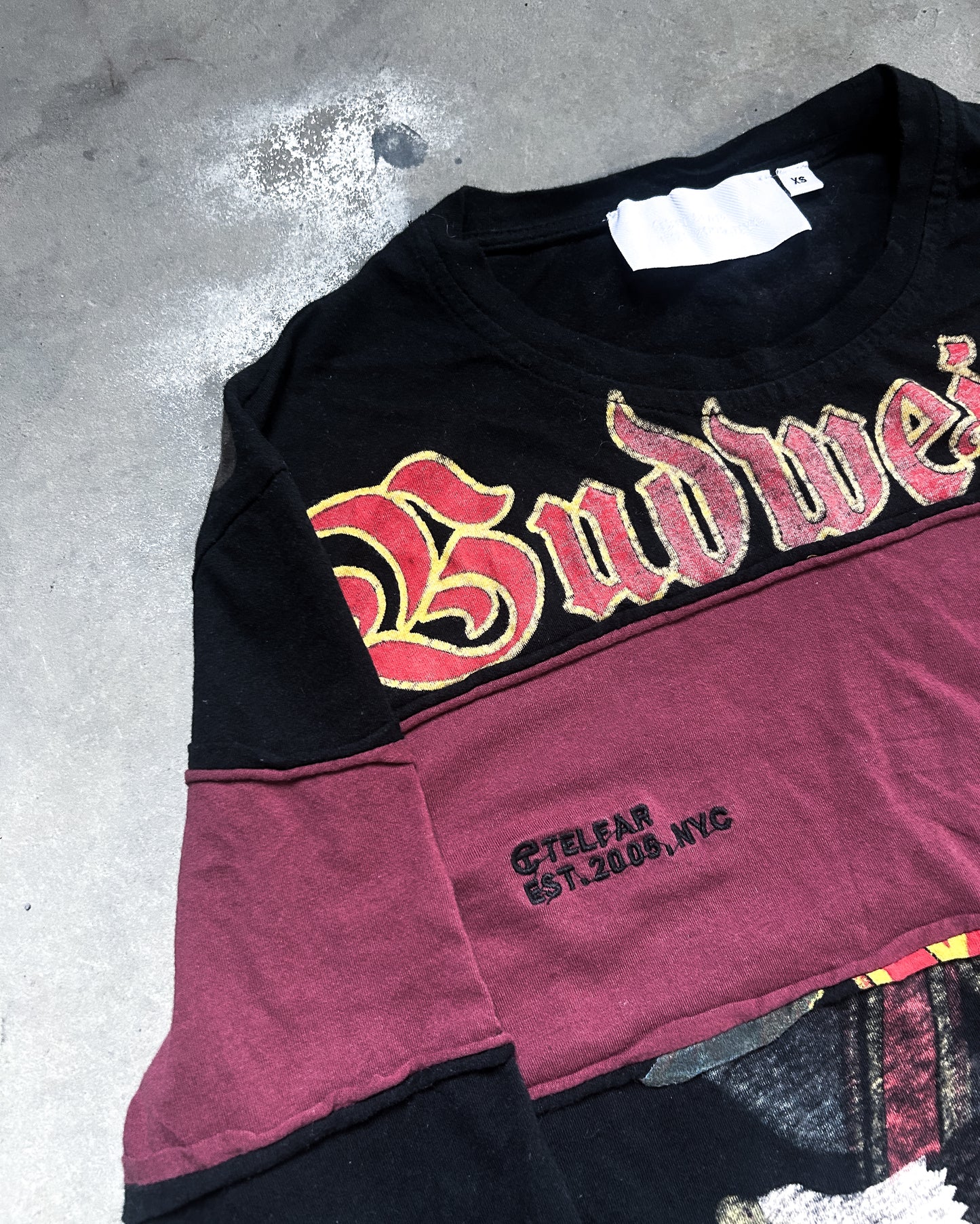 SS19 BUDWEISER RECONSTRUCTED LONGSLEEVE