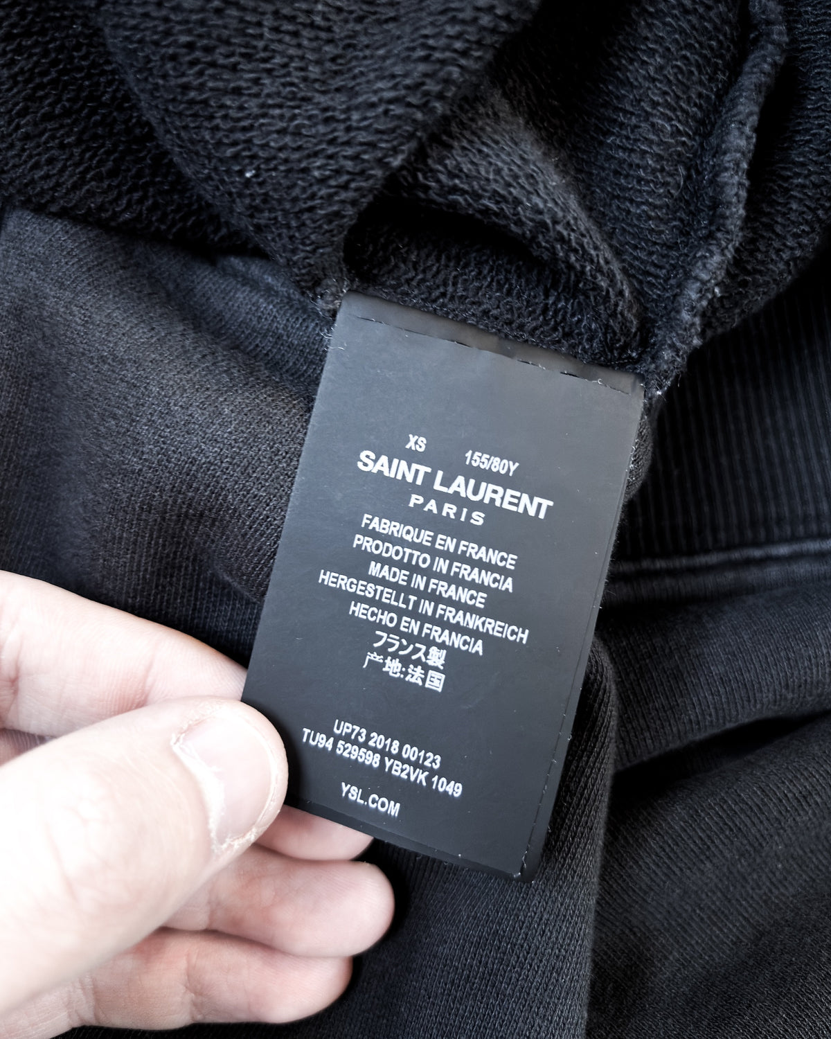 F/W19 BLACK 1971 HOODIE