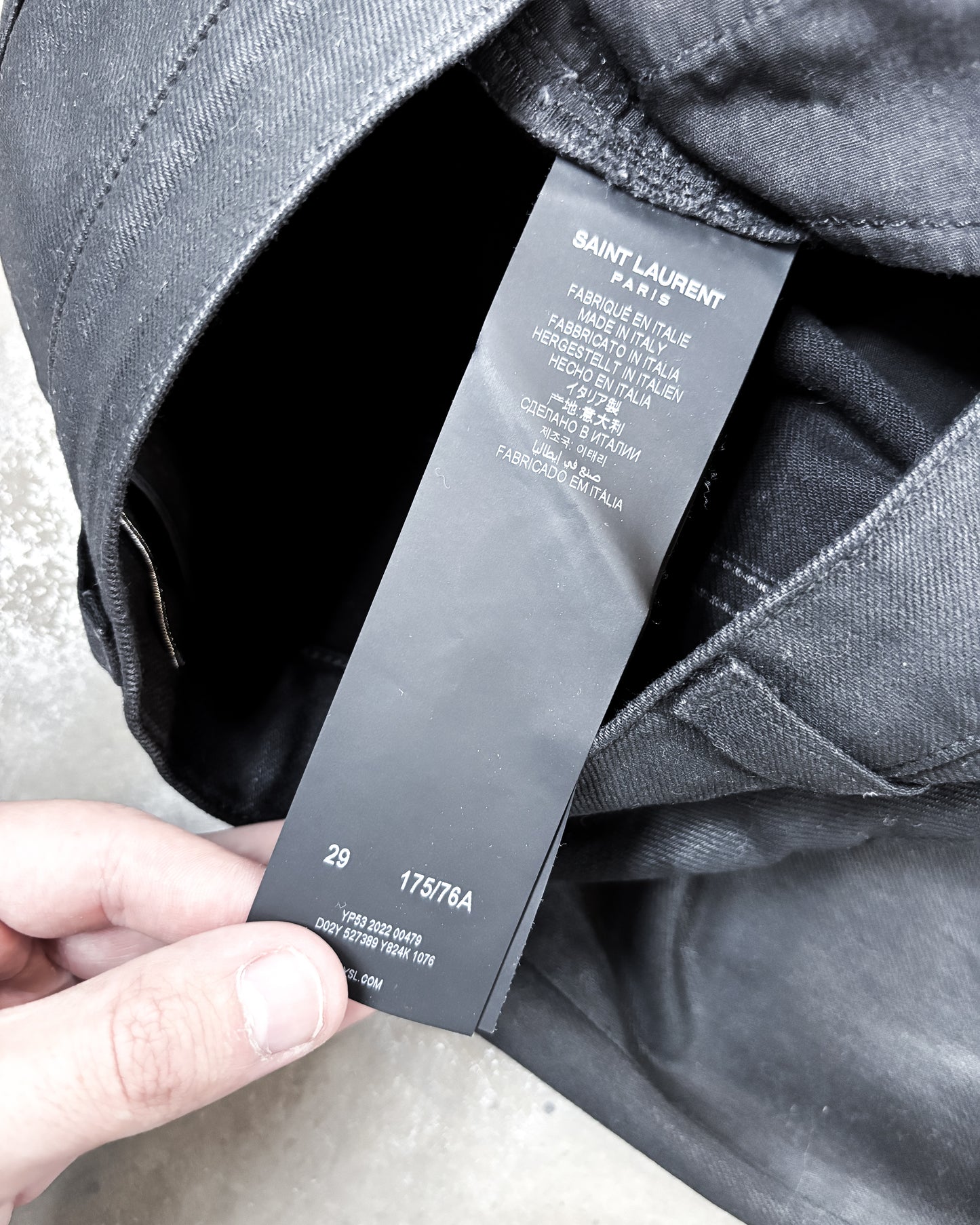 S/S22 WAXED DO2 DENIM