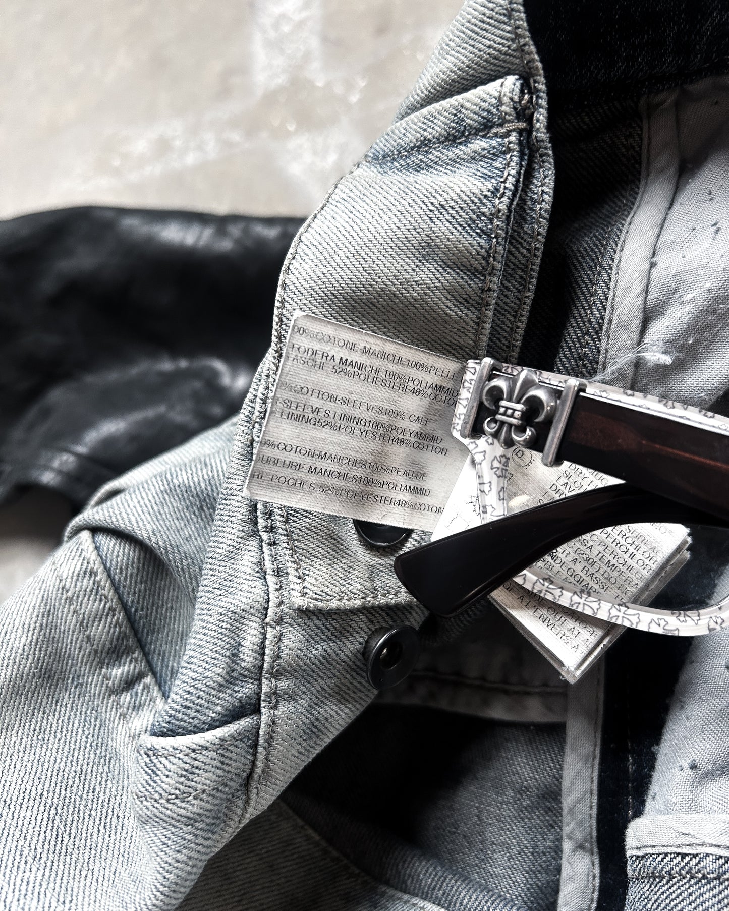 S/S12 CALFSKIN MINERAL WORKER JACKET