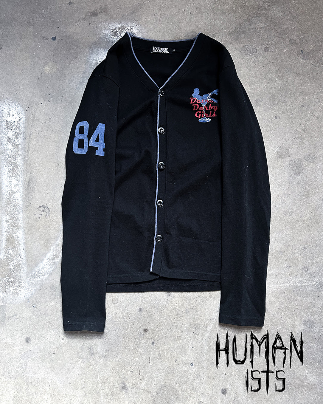 DETROIT DERBY GIRLS CARDIGAN