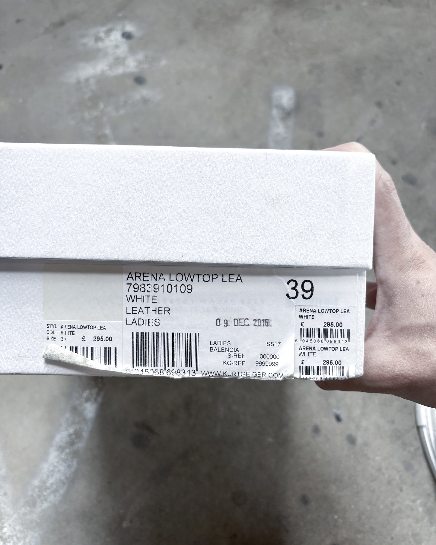 S/S17 WHITE ARENA LOWS