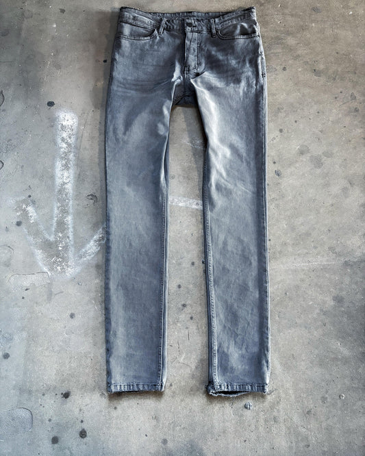 DISTRESSED GREY VAN WINKLE DENIM