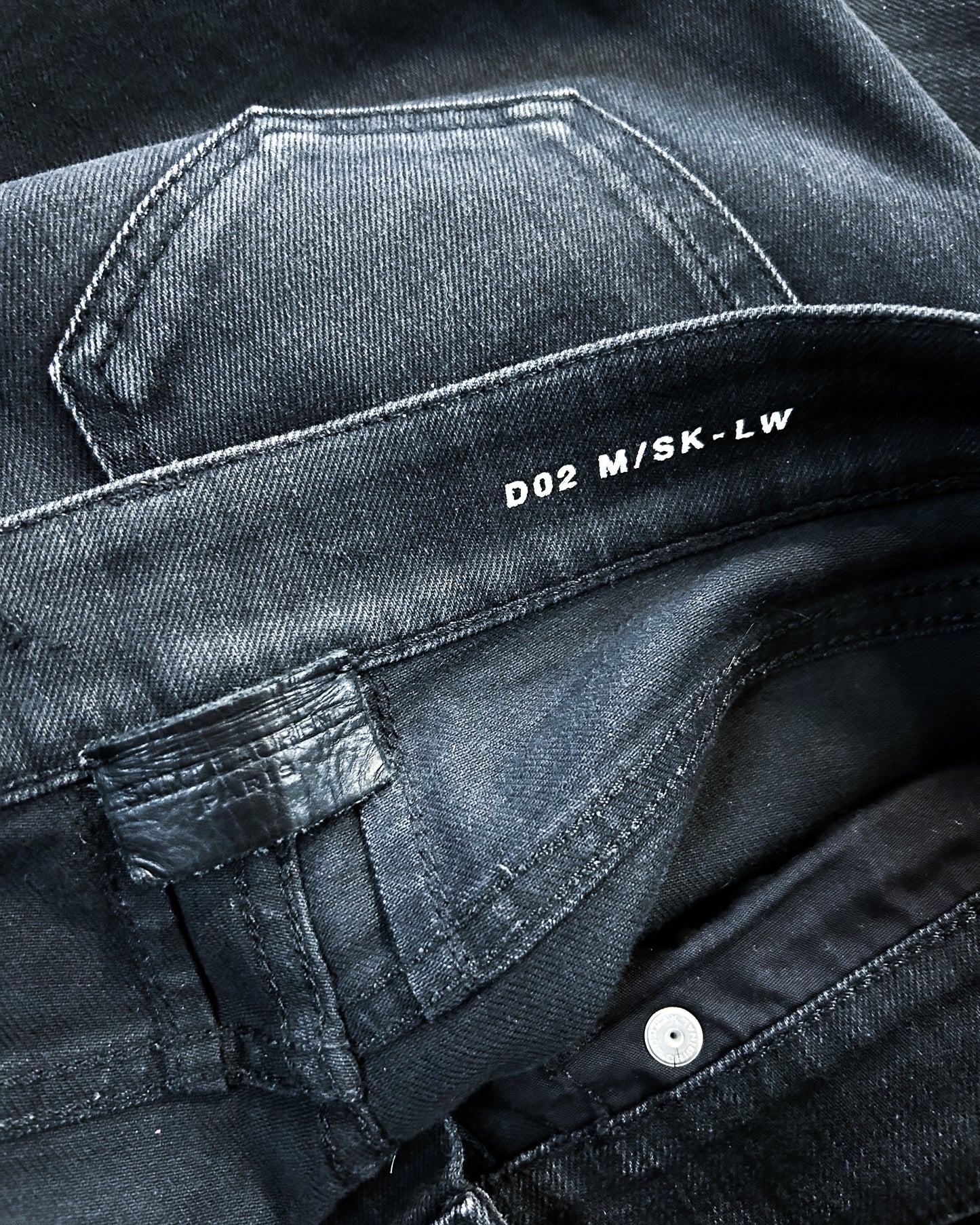 A/W15 HEDI SLIMANE FIVE ZIP DENIM