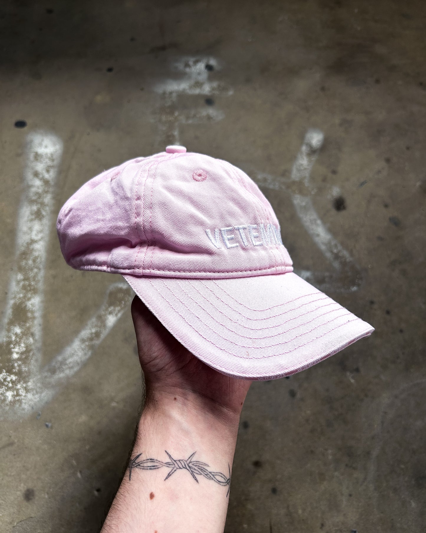 PINK LOGO CAP