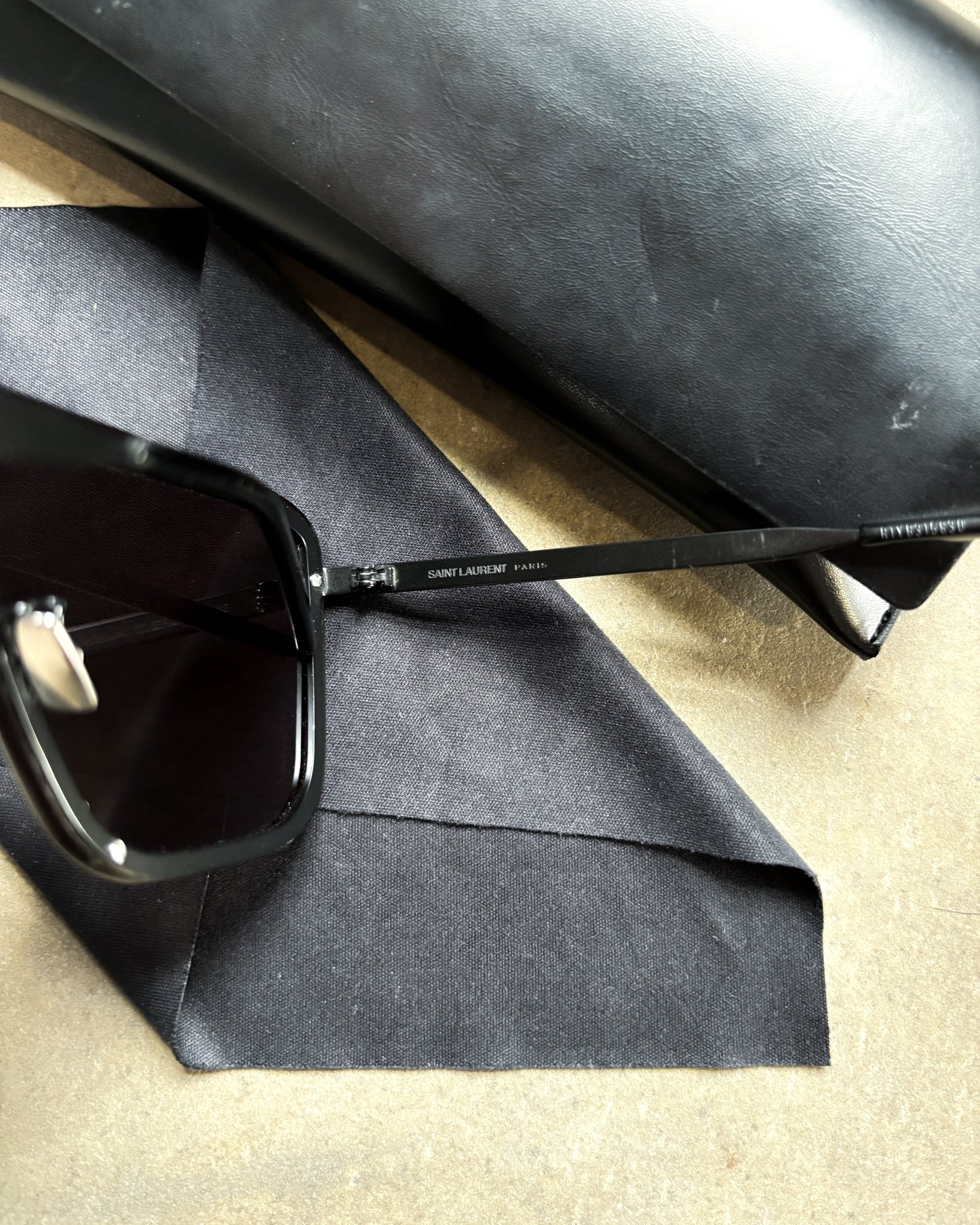 F/W21 BLACK ‘MASK’ SL 364 SUNGLASSES